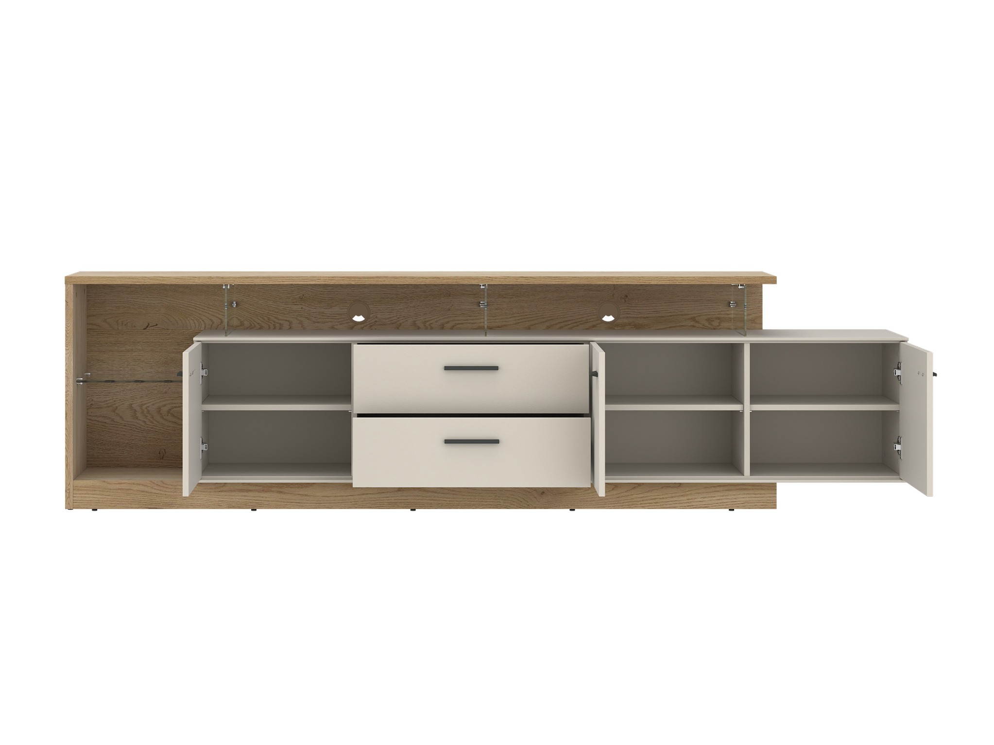 Mueble TV Avicoro 107 (Roble Sonoma + Cachemira)