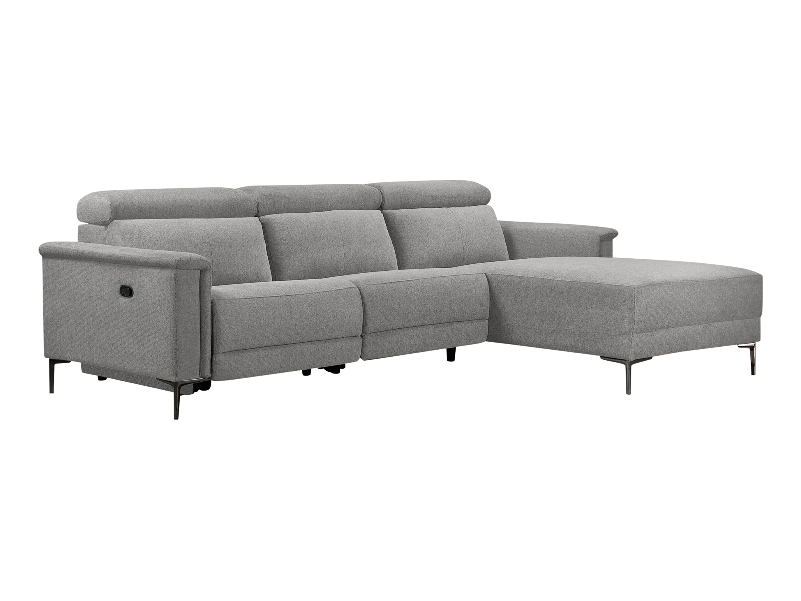 Sillón reclinable de ángulo suave Denton 1500 (Gris claro)