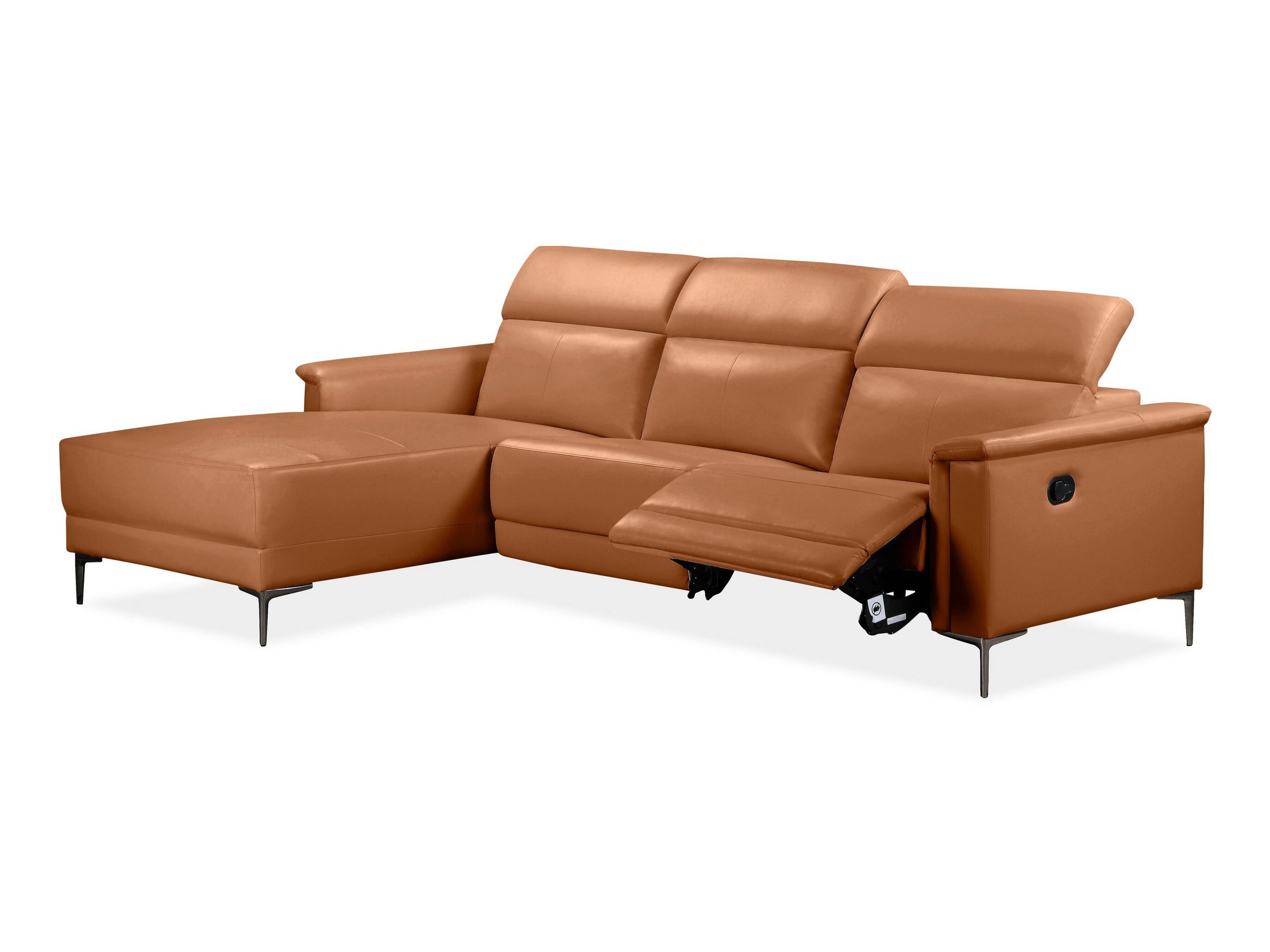 Sillón reclinable de ángulo suave Denton 1500 (Marrón)