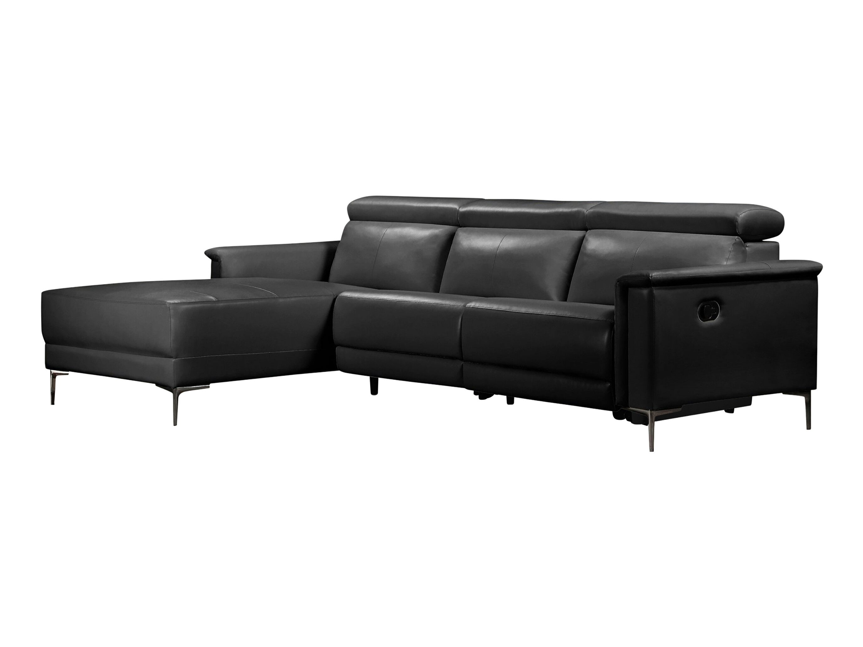 Sillón reclinable de ángulo suave Denton 1500 (Negro)