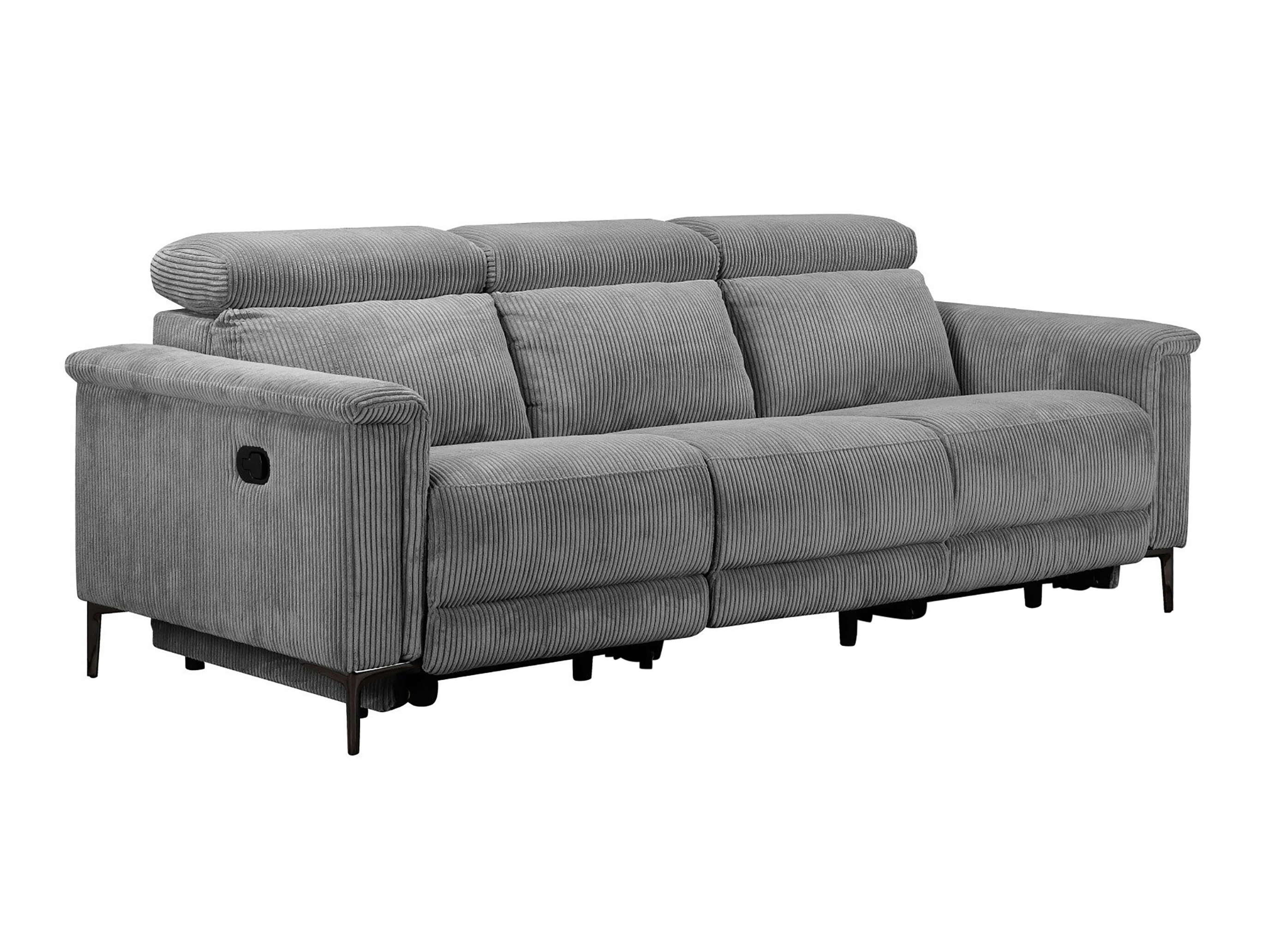 Sofá reclinable Denton 1498 (Gris claro)