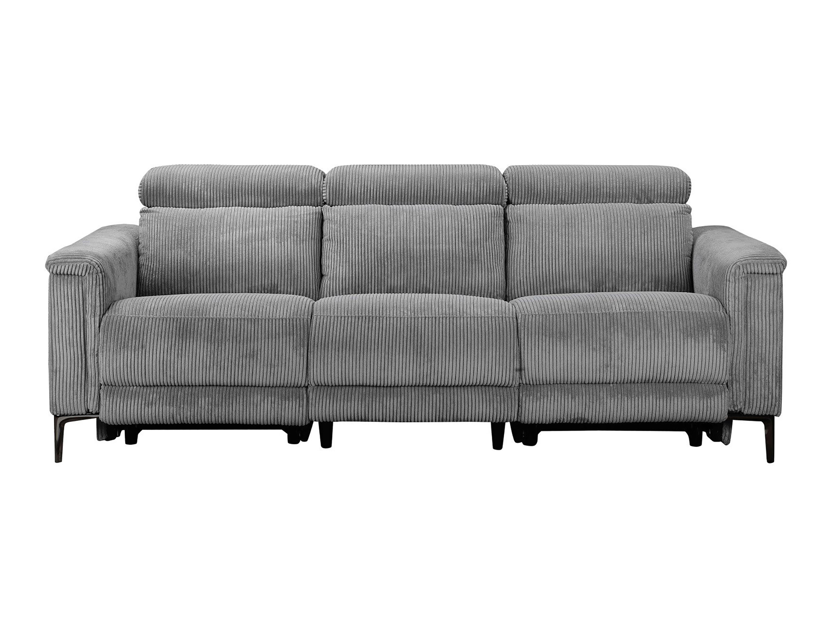 Sofá reclinable Denton 1498 (Gris claro)