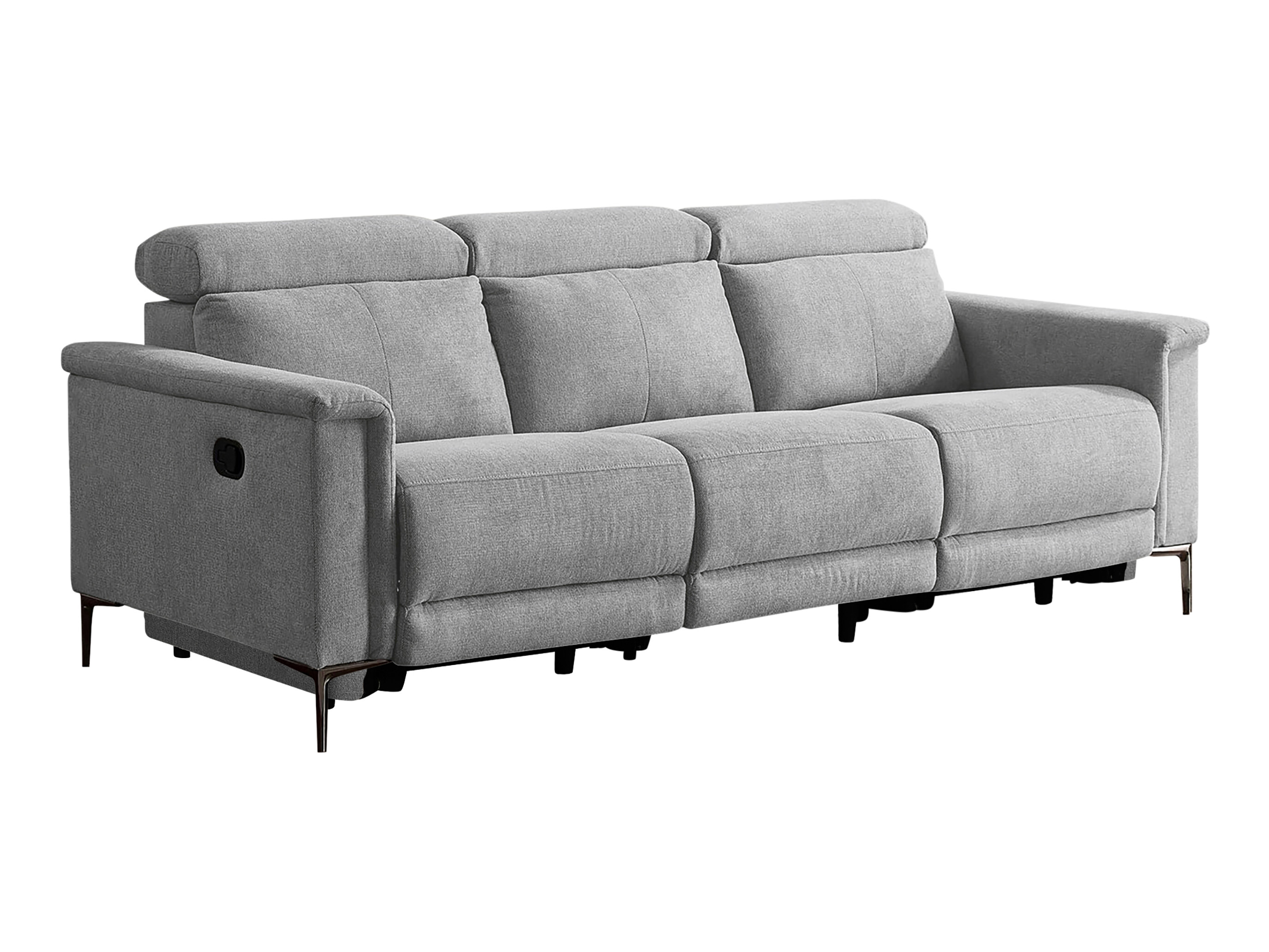 Sofá reclinable Denton 1498 (Gris)