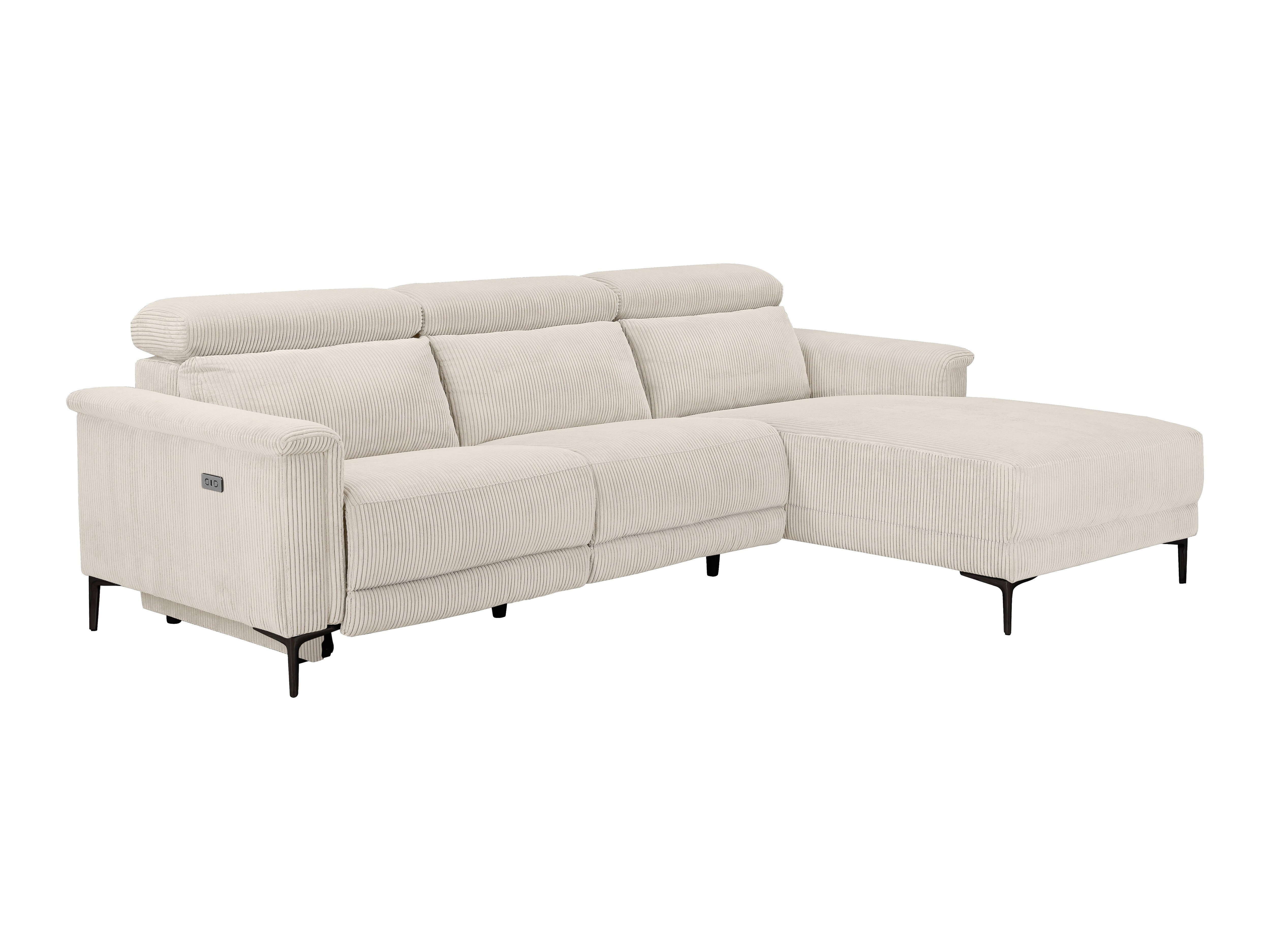 Sillón reclinable de ángulo suave Denton 1499 (Crema)