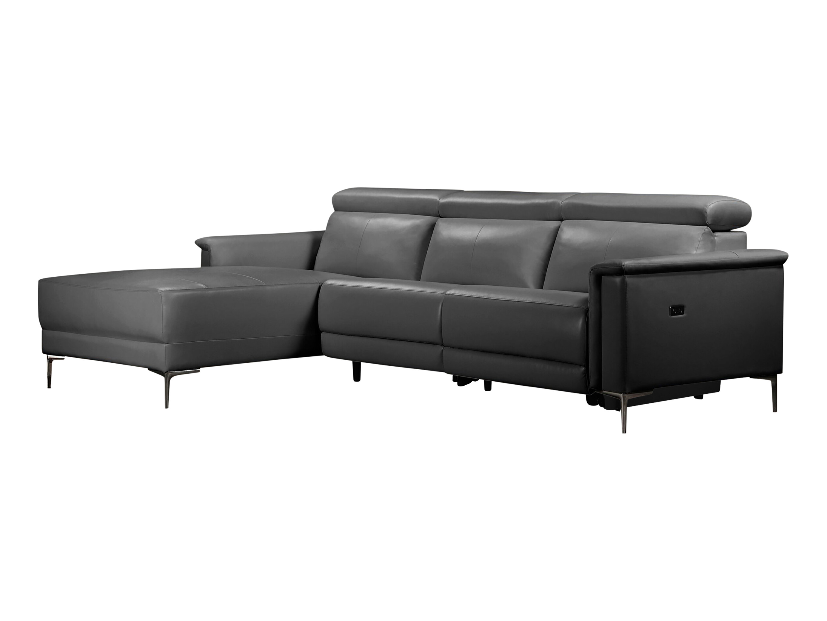 Sillón reclinable de ángulo suave Denton 1499 (Gris)