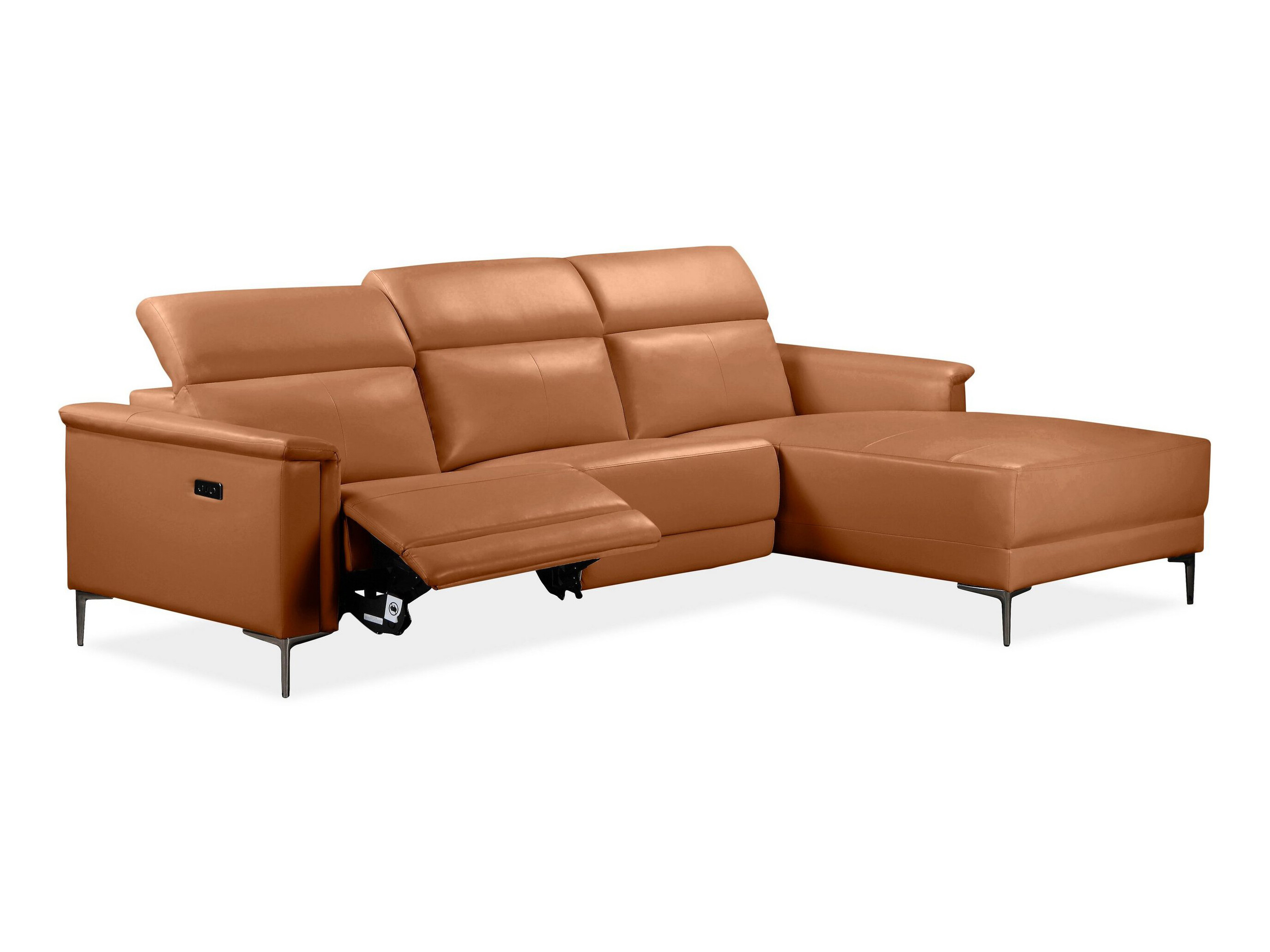 Sillón reclinable de ángulo suave Denton 1499 (Marrón)