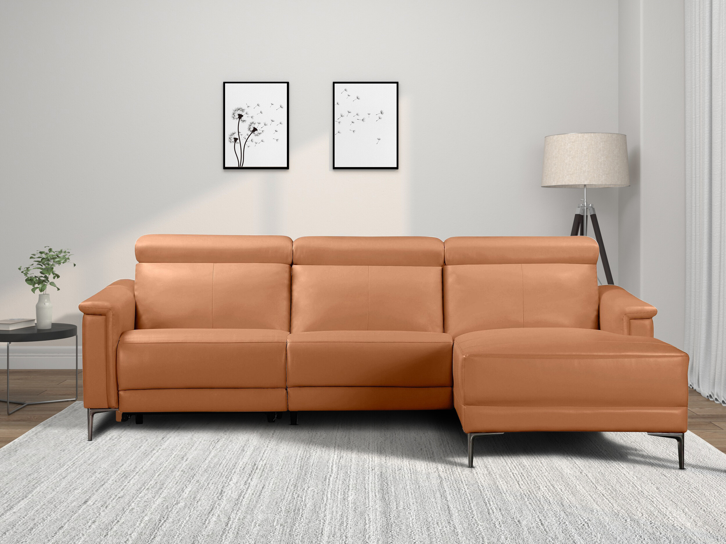 Sillón reclinable de ángulo suave Denton 1499 (Marrón)