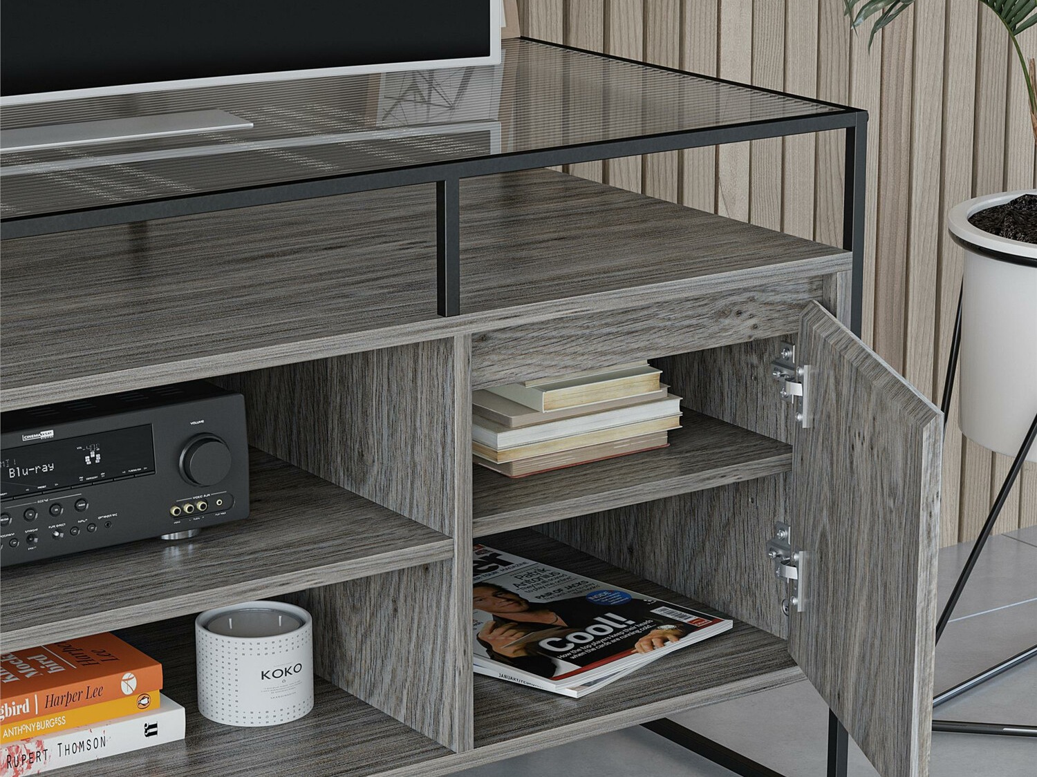 Mueble TV Tulsa 339 (Roble gris)