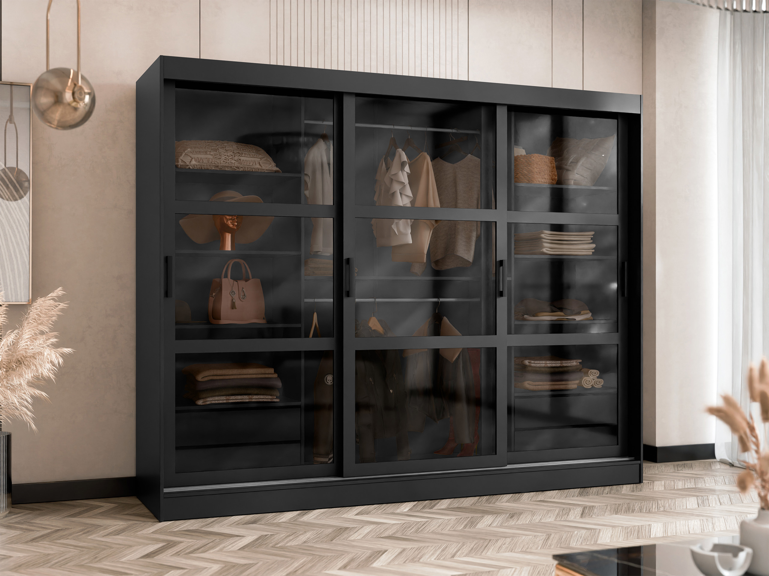 Armario Comfivo Opus (Negro)