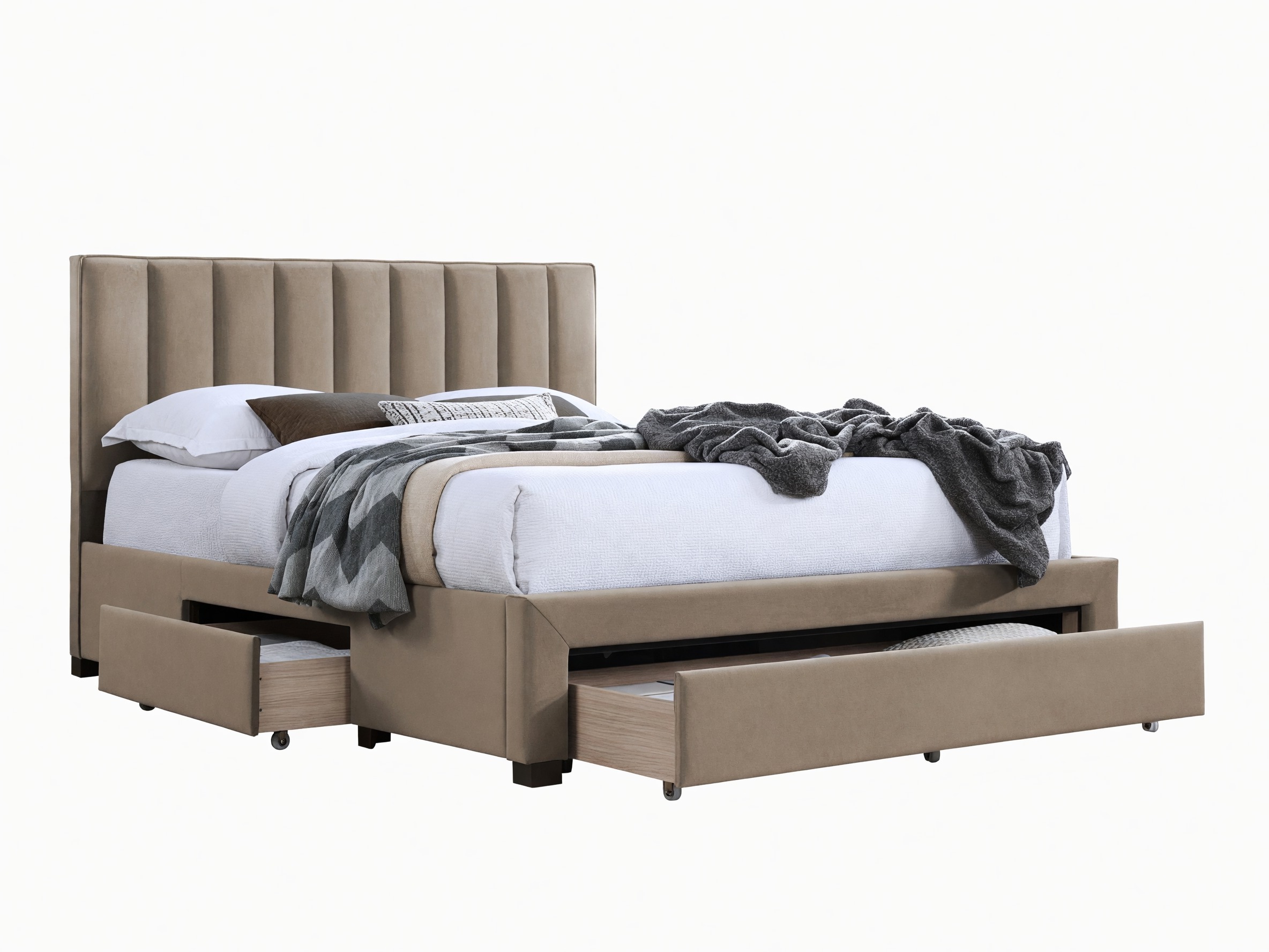 Cama Houston Fides (Taupe)