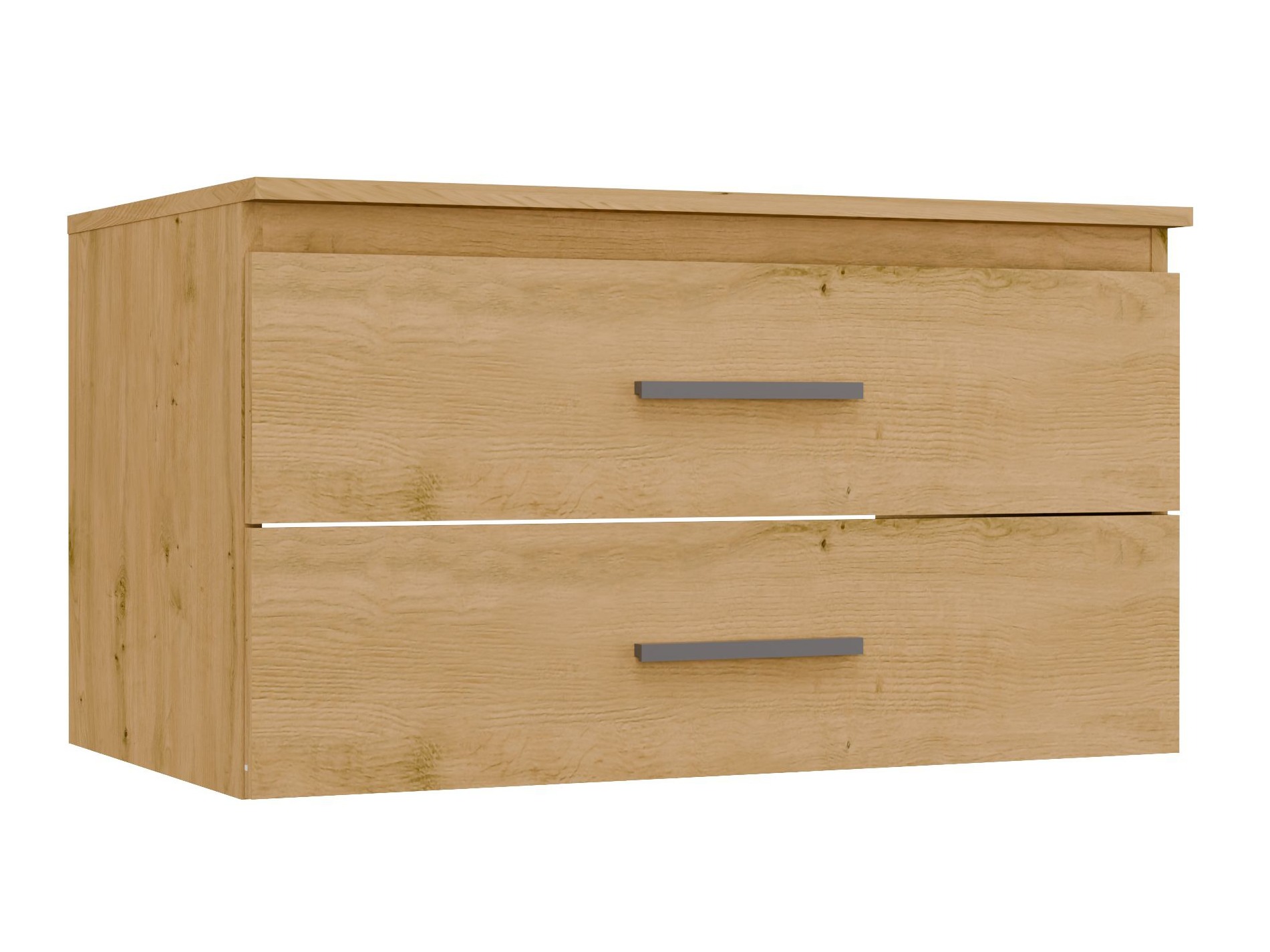 Armario de baño colgante para lavabo Nolmaru 113 (Roble Artisan)