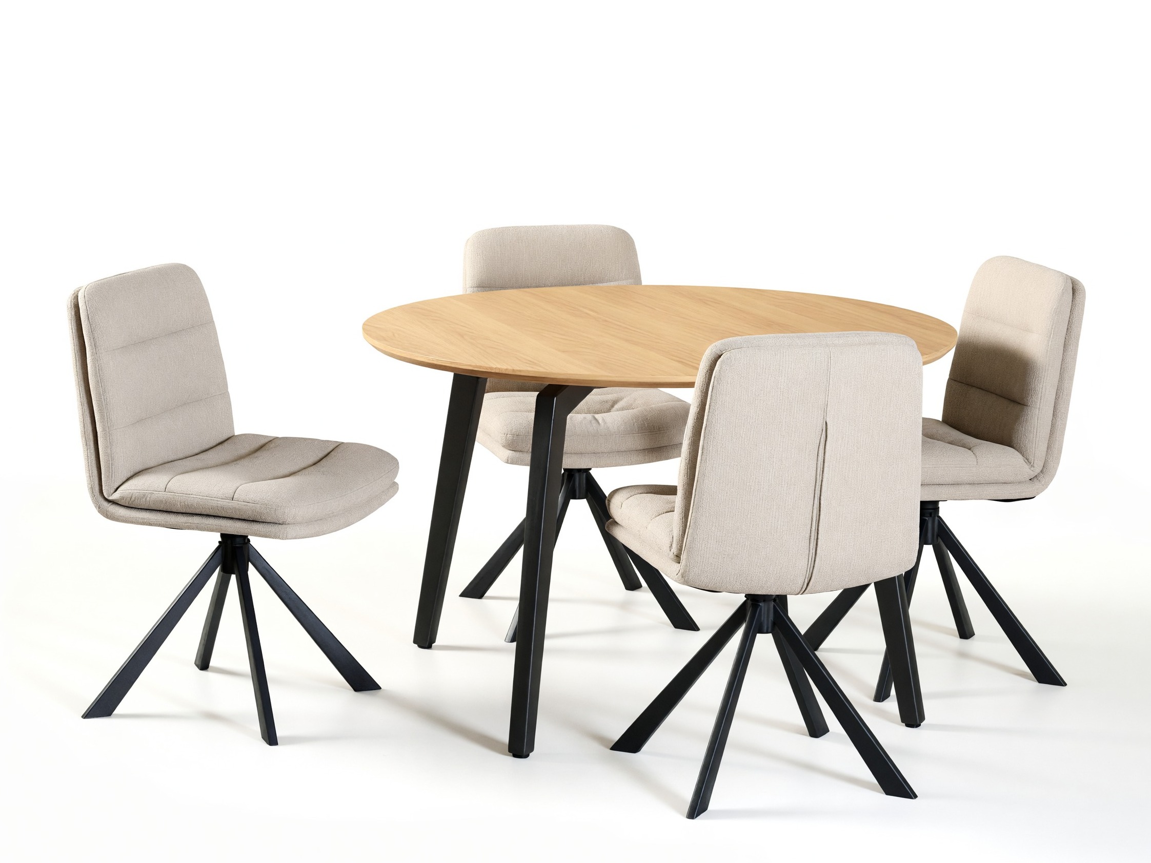 Conjunto de mesas y sillas para comedor Norsica 933