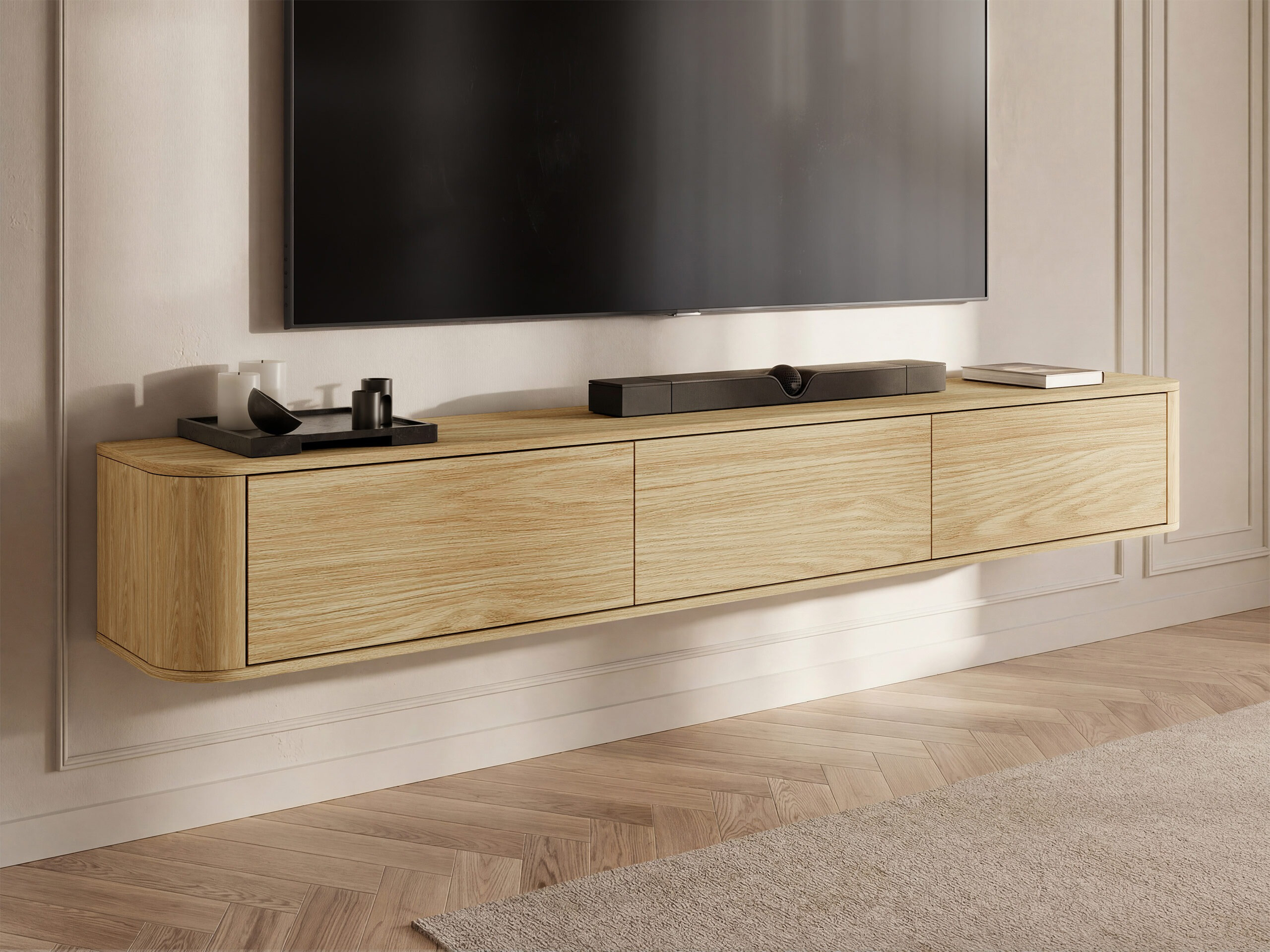 Mueble TV Claritas (Roble)