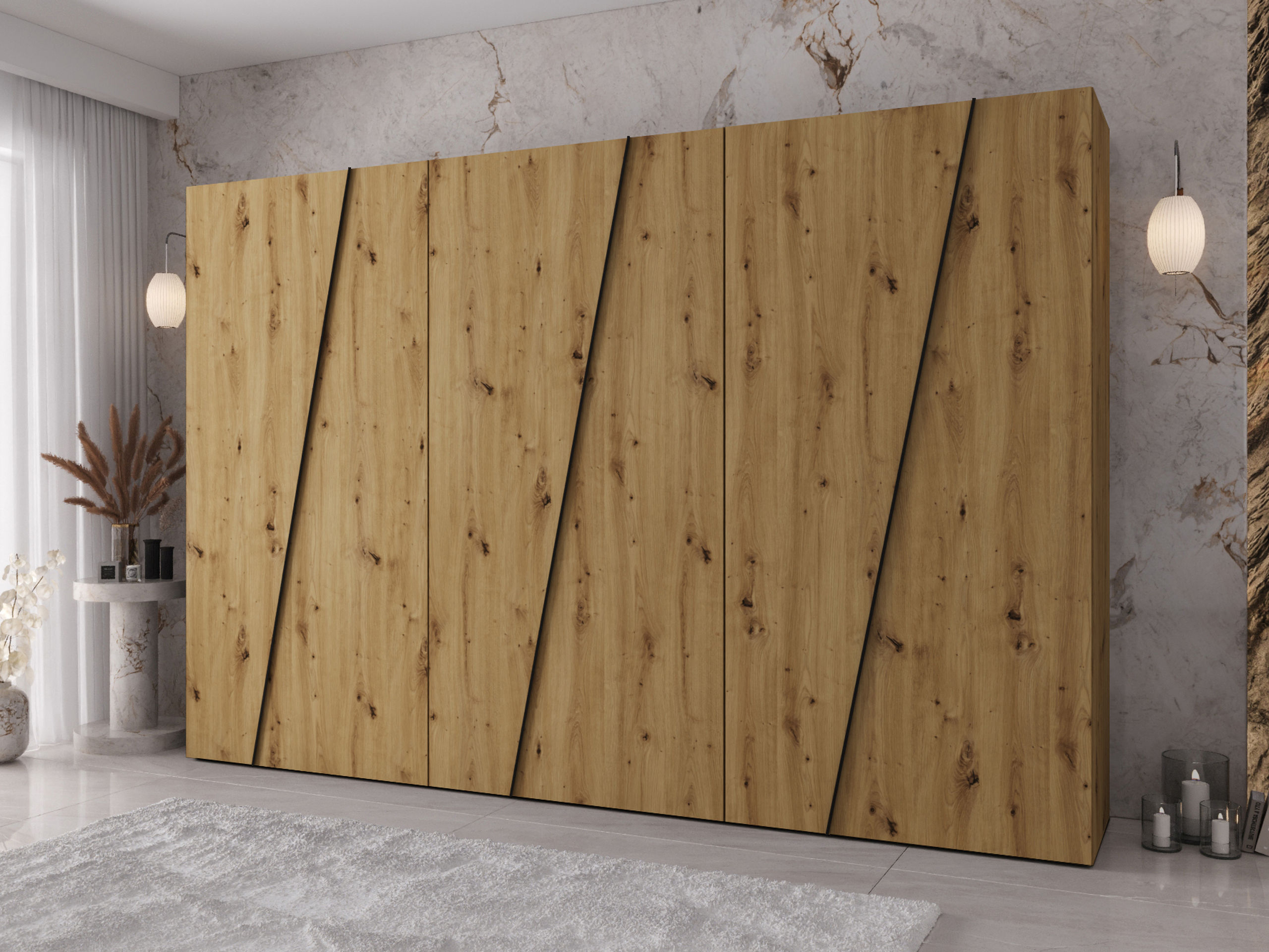 Armario Hartford 641 (Roble Artisan)