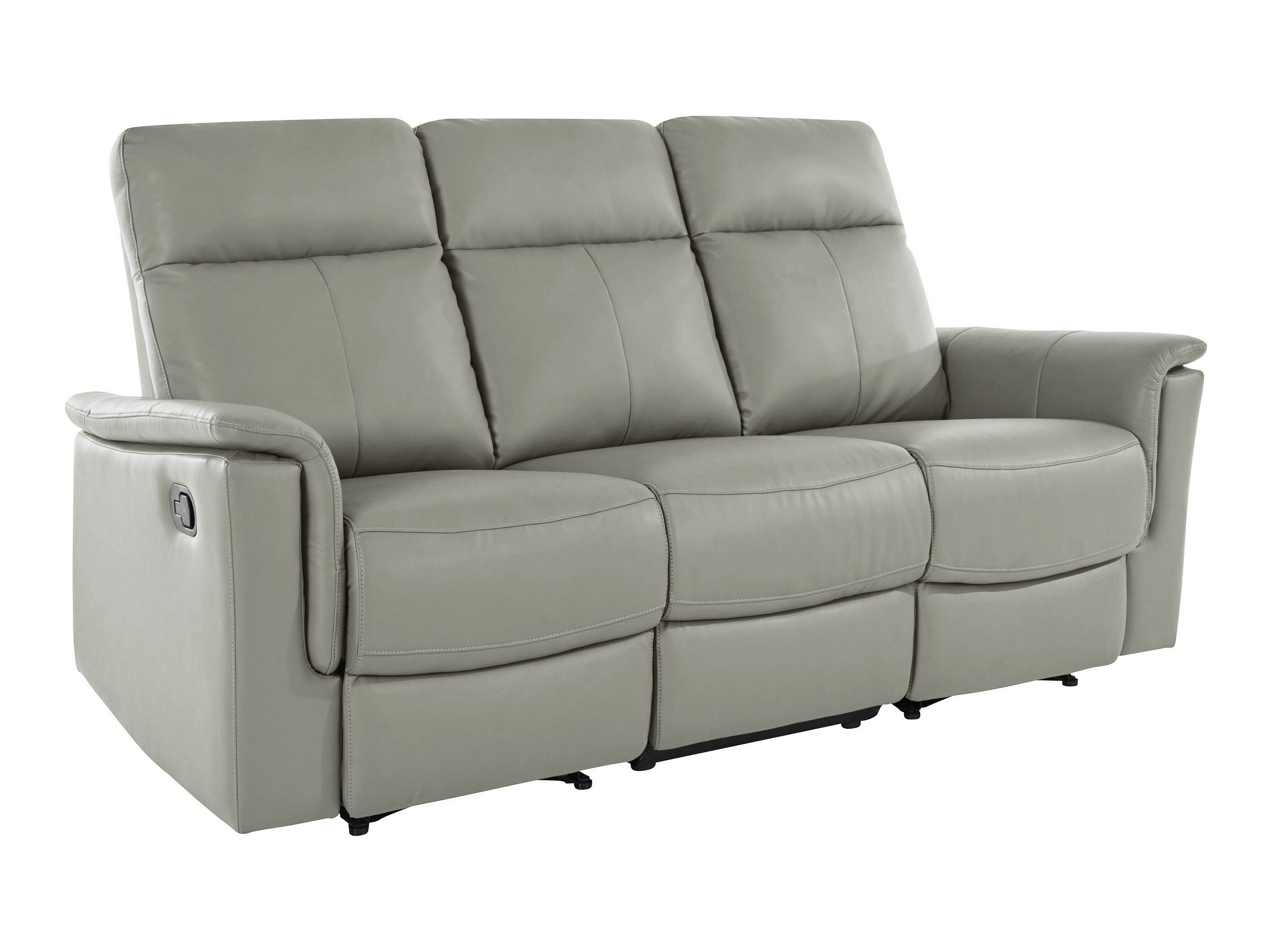 Sofá reclinable Fivmelu 102 (Gris claro)