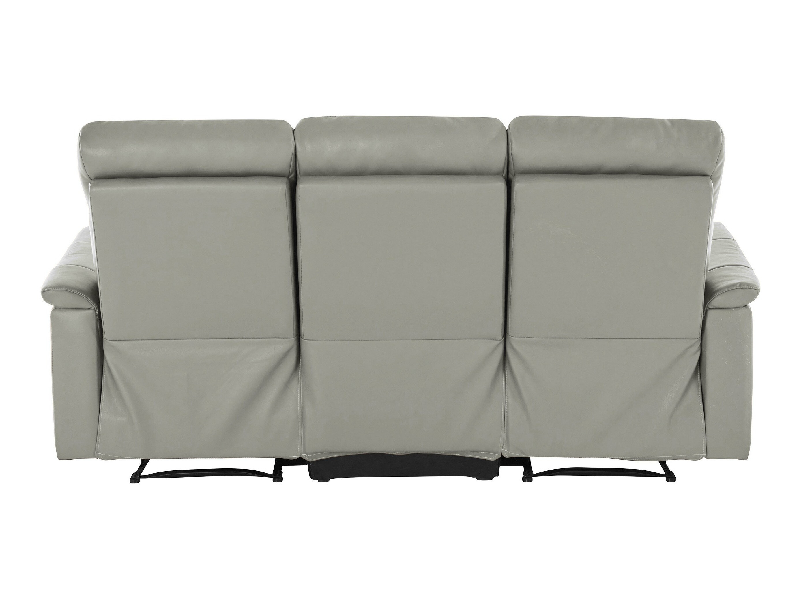Sofá reclinable Fivmelu 102 (Gris claro)