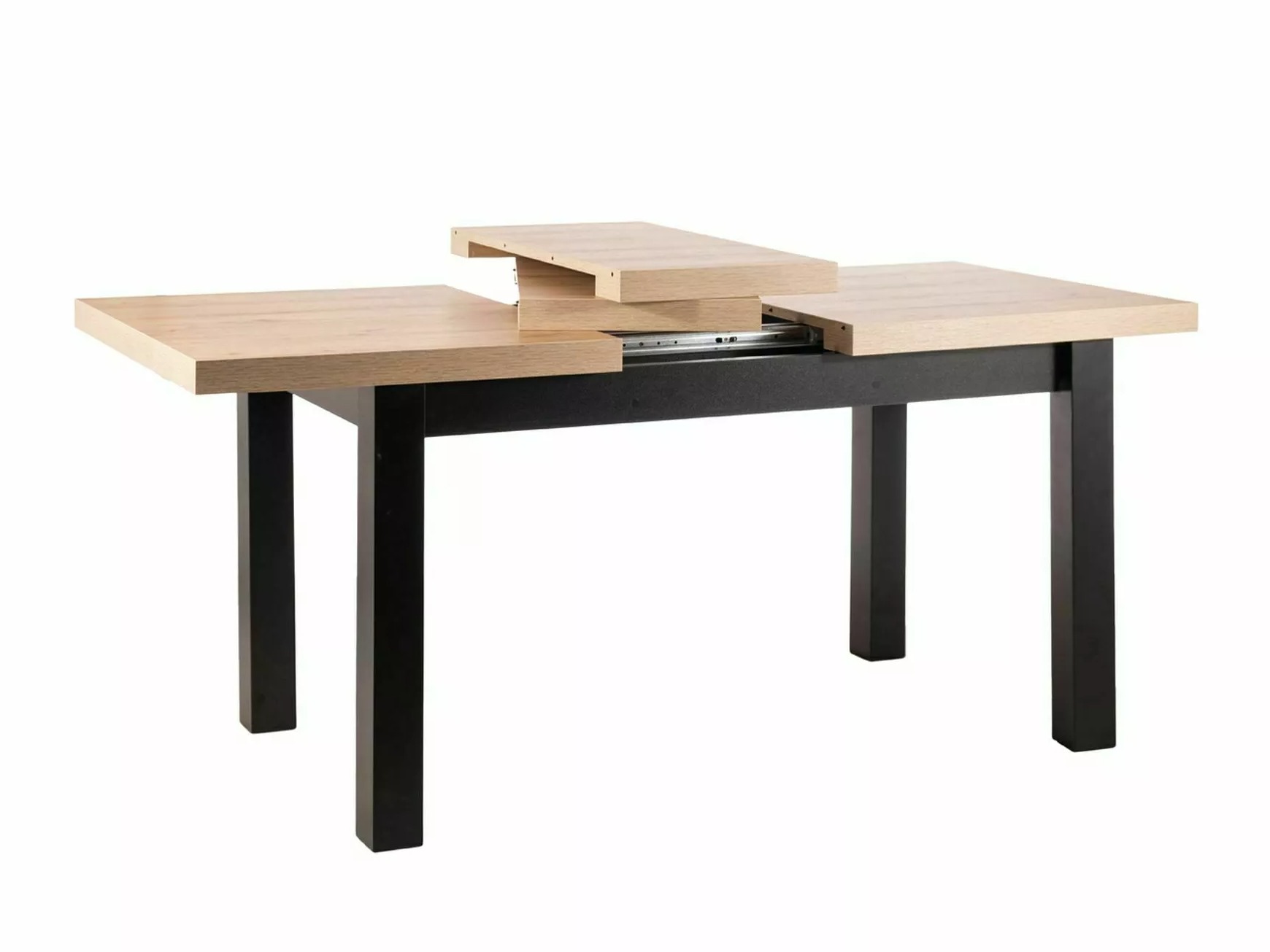 Mesa Detroit 976 (Negro + Roble Artisan)