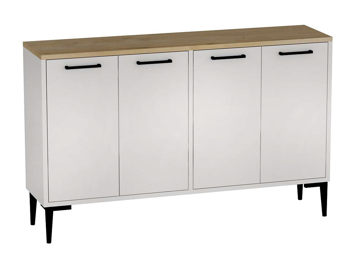 Aparador Kailua 2832 (Blanco + Roble)