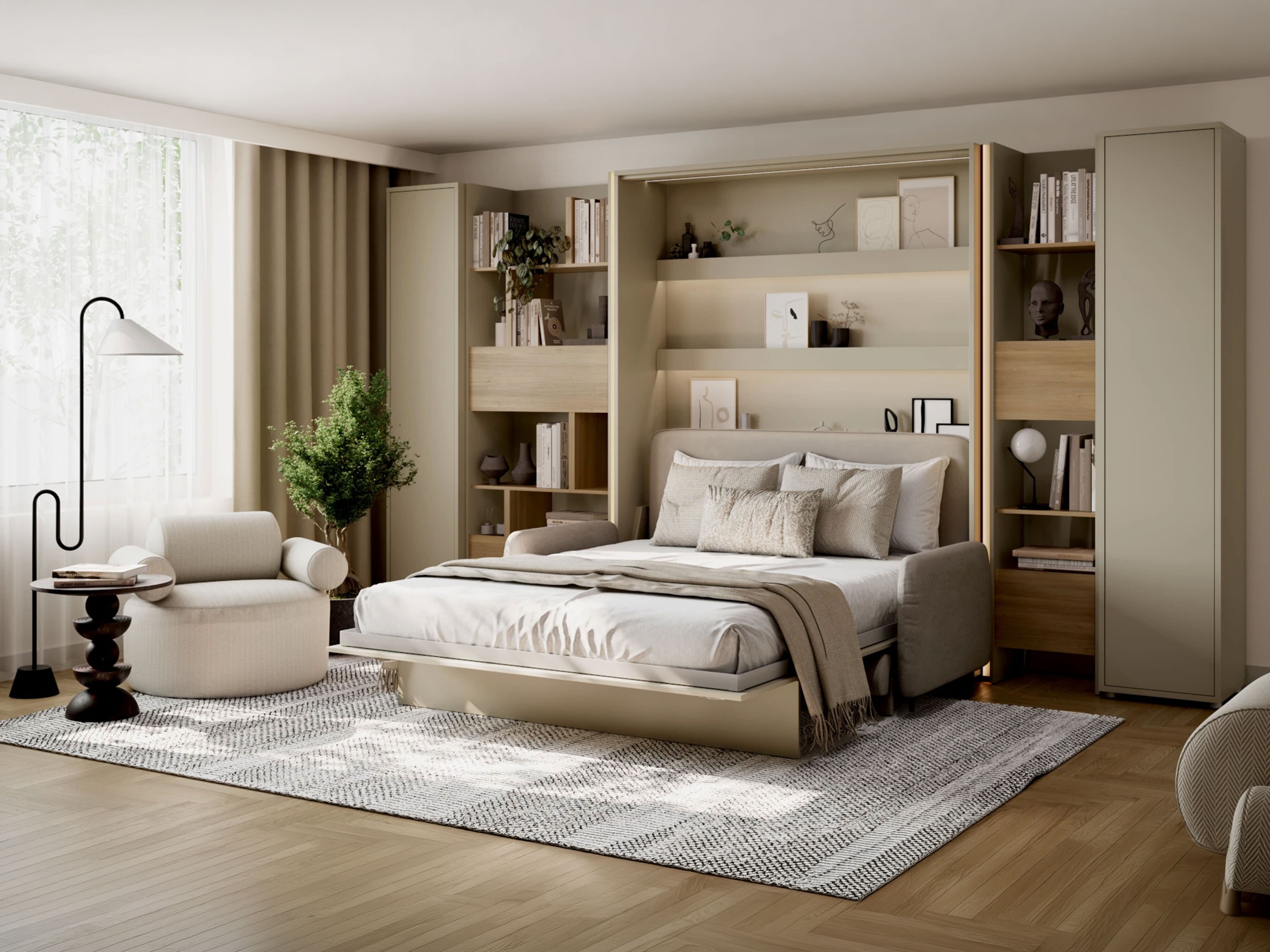 Cama plegable Concept Lenart (Cachemira)