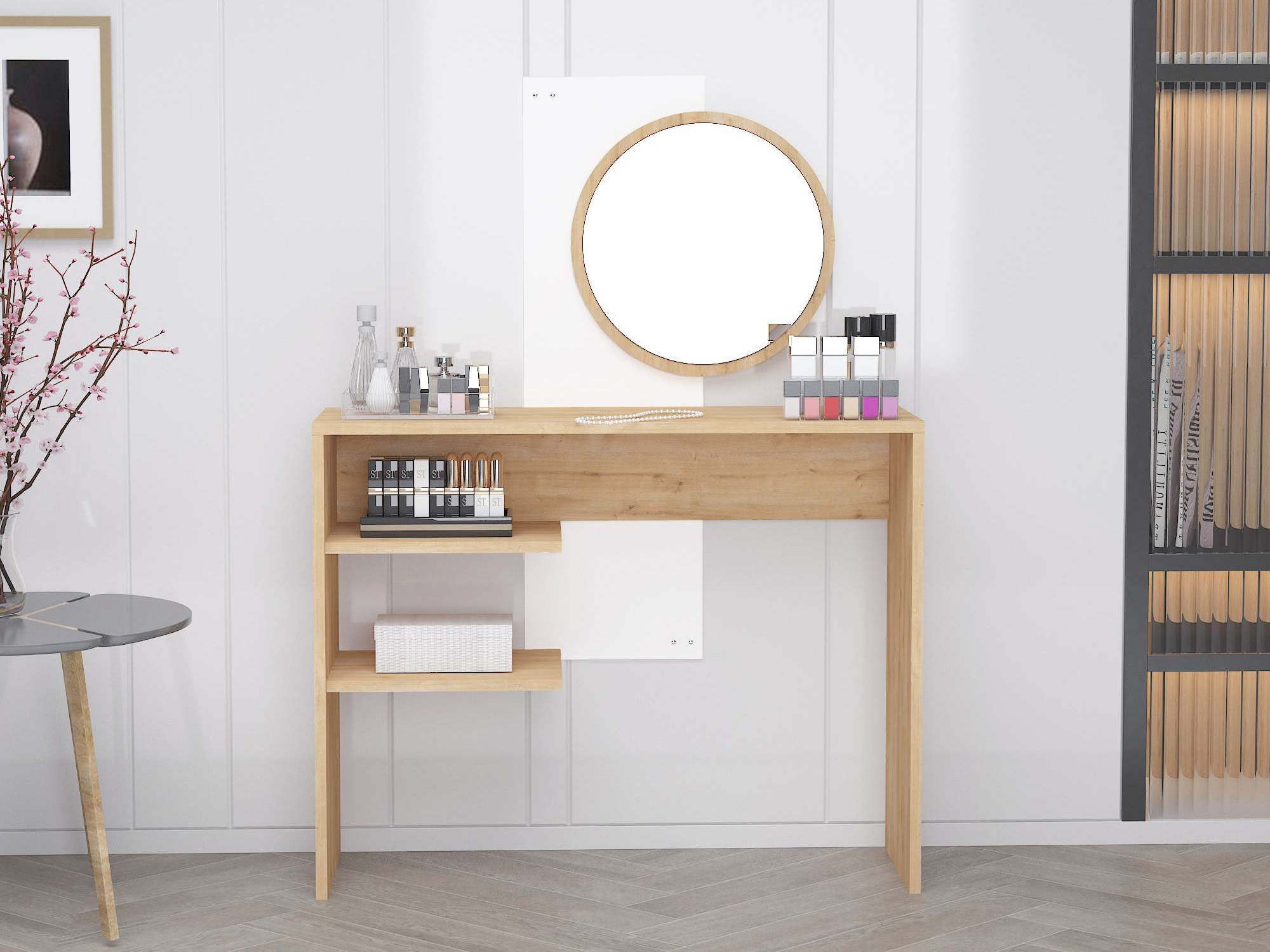 Tocador Kailua 2833 (Blanco + Roble)