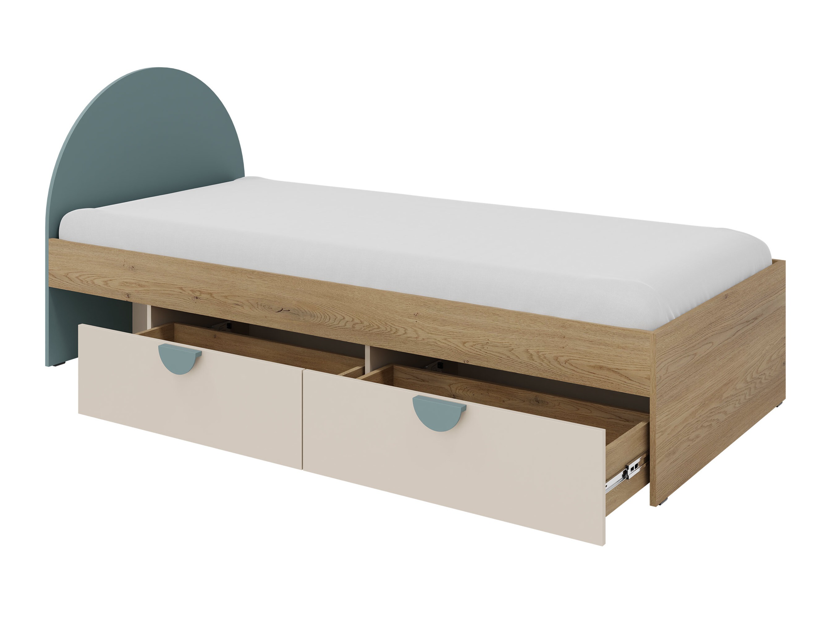 Conjunto de dormitorio infantil Fivelbi 118 (Azul)