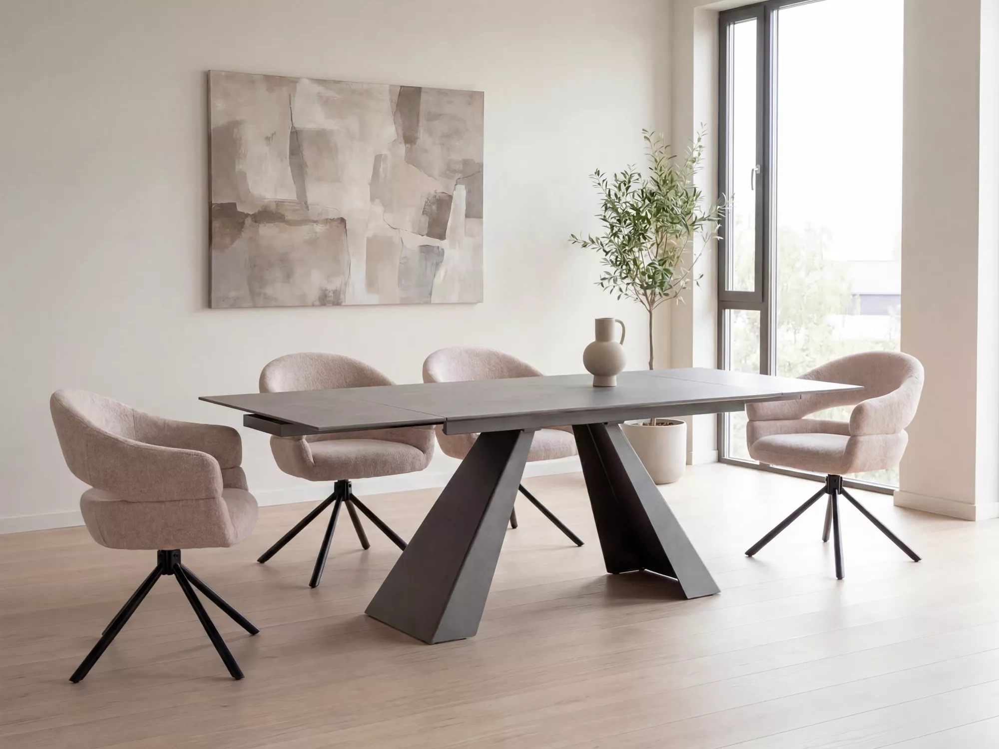 Mesa Detroit 994 (Mármol gris)