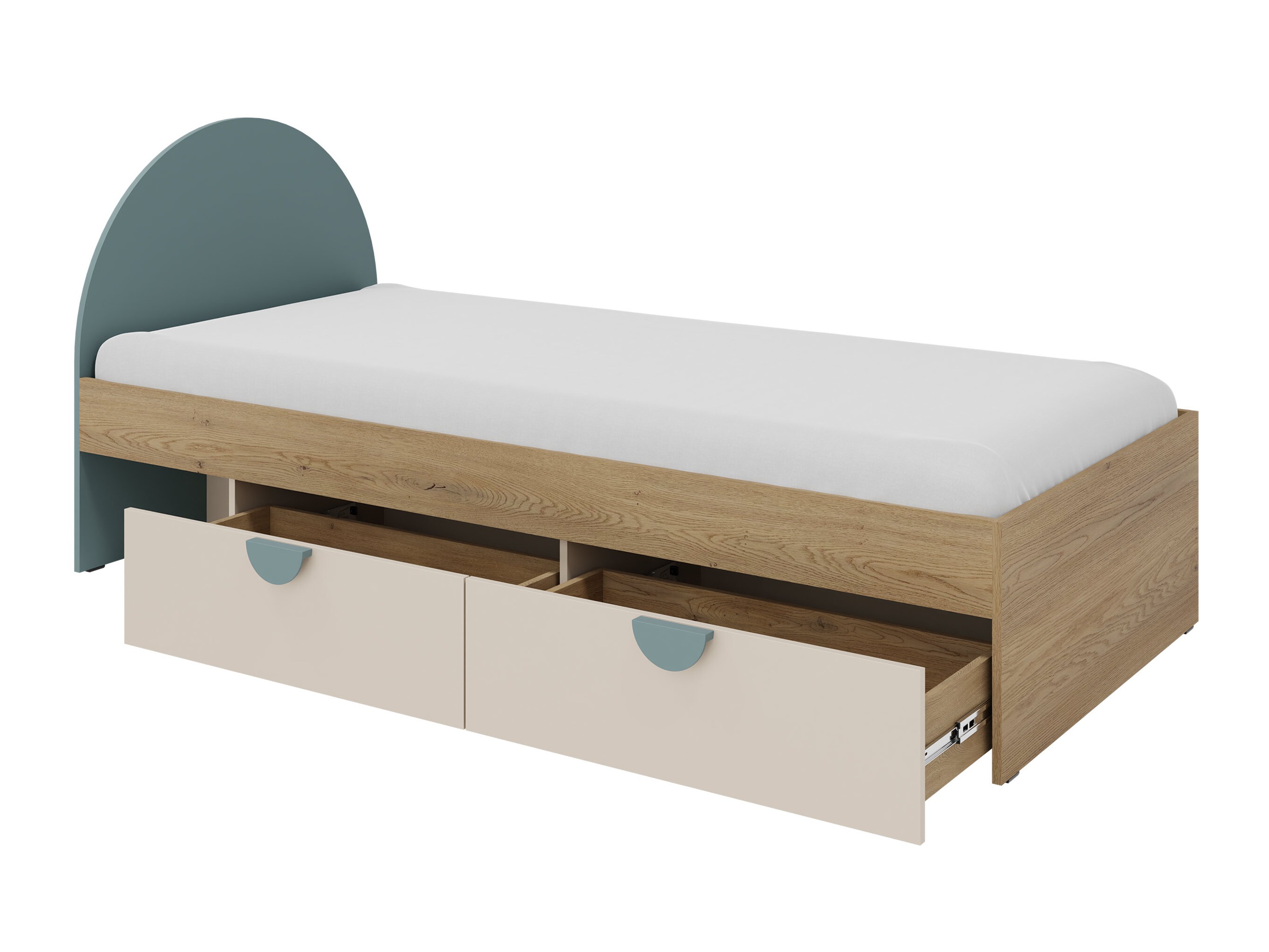 Conjunto de dormitorio infantil Fivelbi 119 (Azul)
