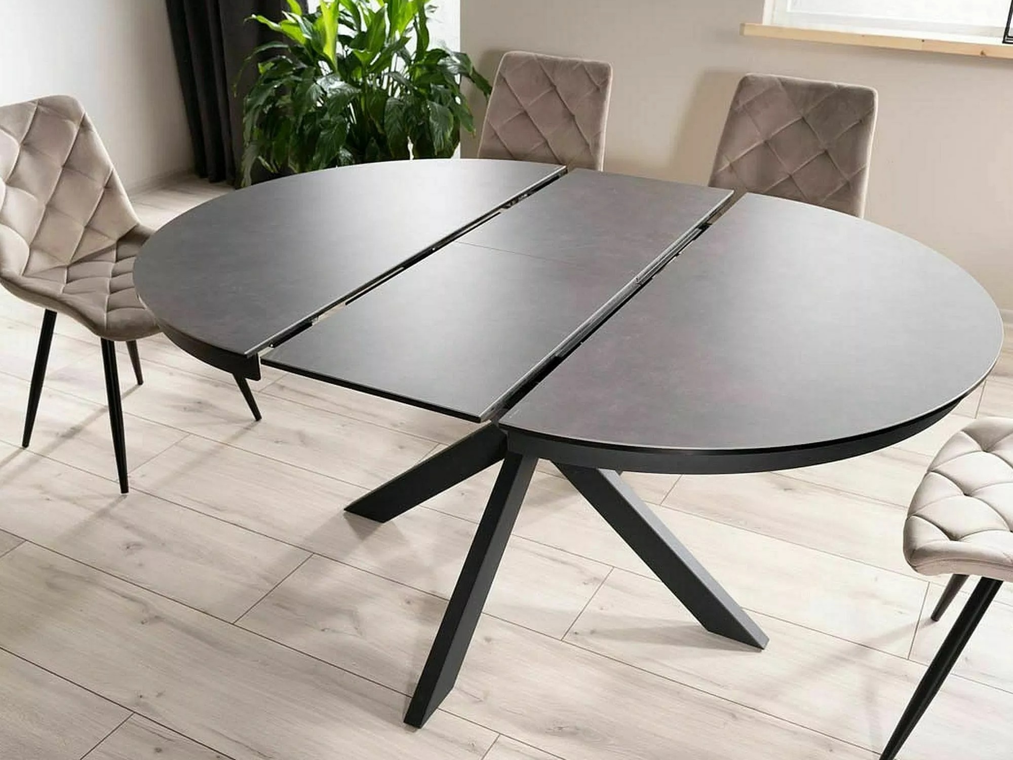 Mesa Detroit 998 (Negro + Gris oscuro)