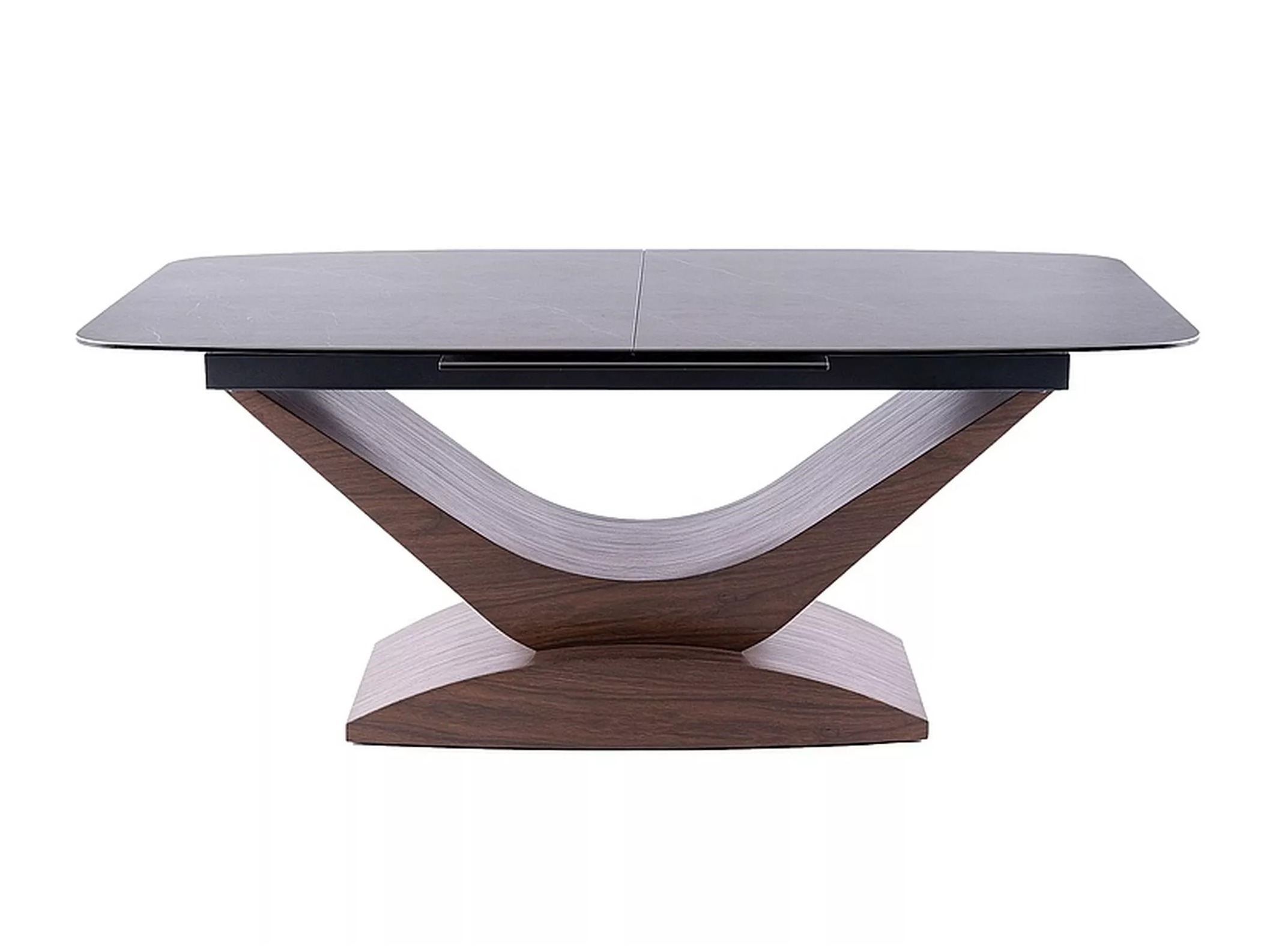 Mesa Detroit 1001 (Nogal + Mármol gris)