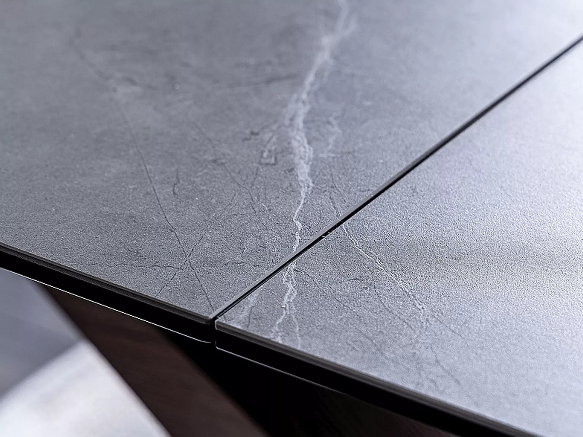 Mesa Detroit 1001 (Nogal + Mármol gris)