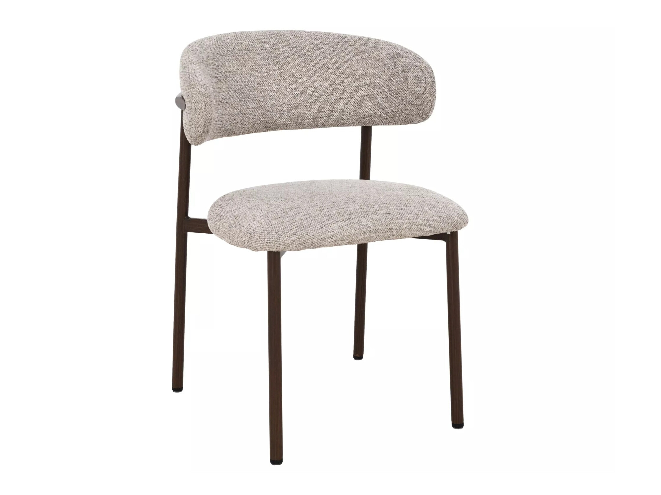 Silla Detroit 802 (Taupe + Nogal)
