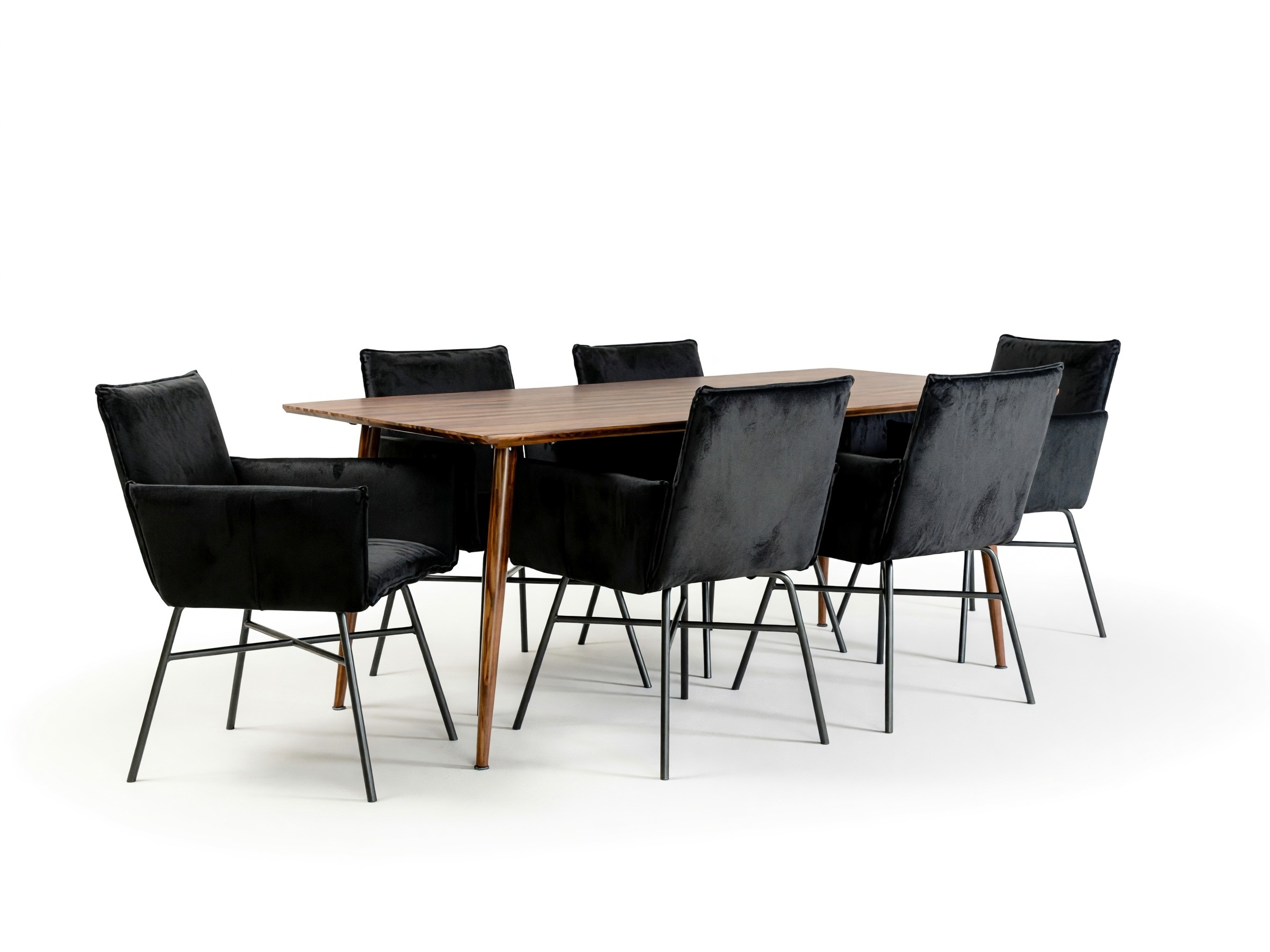 Conjunto de mesas y sillas para comedor Dallas 3871