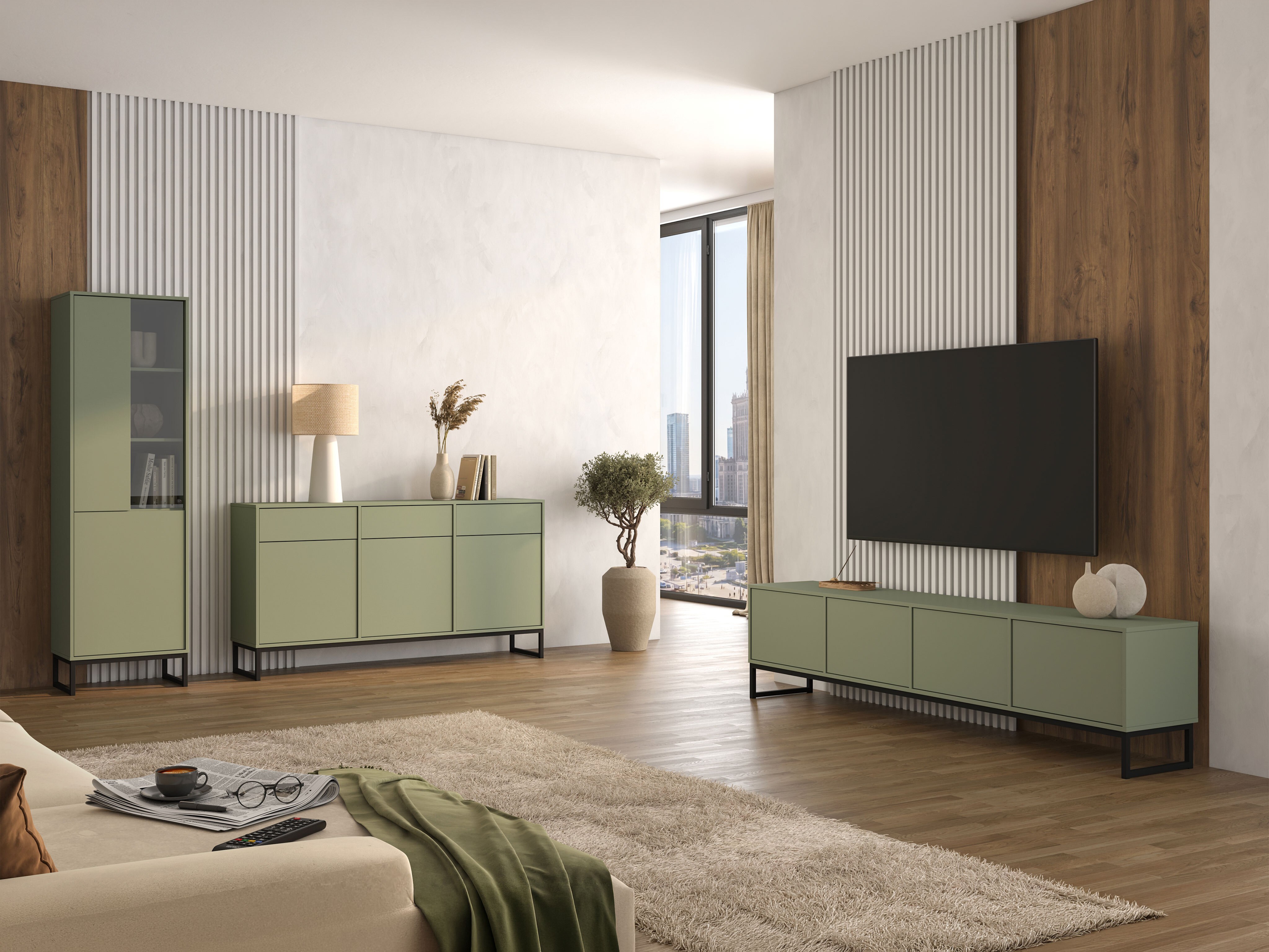 Conjunto de salón Maravio 106 (Verde)