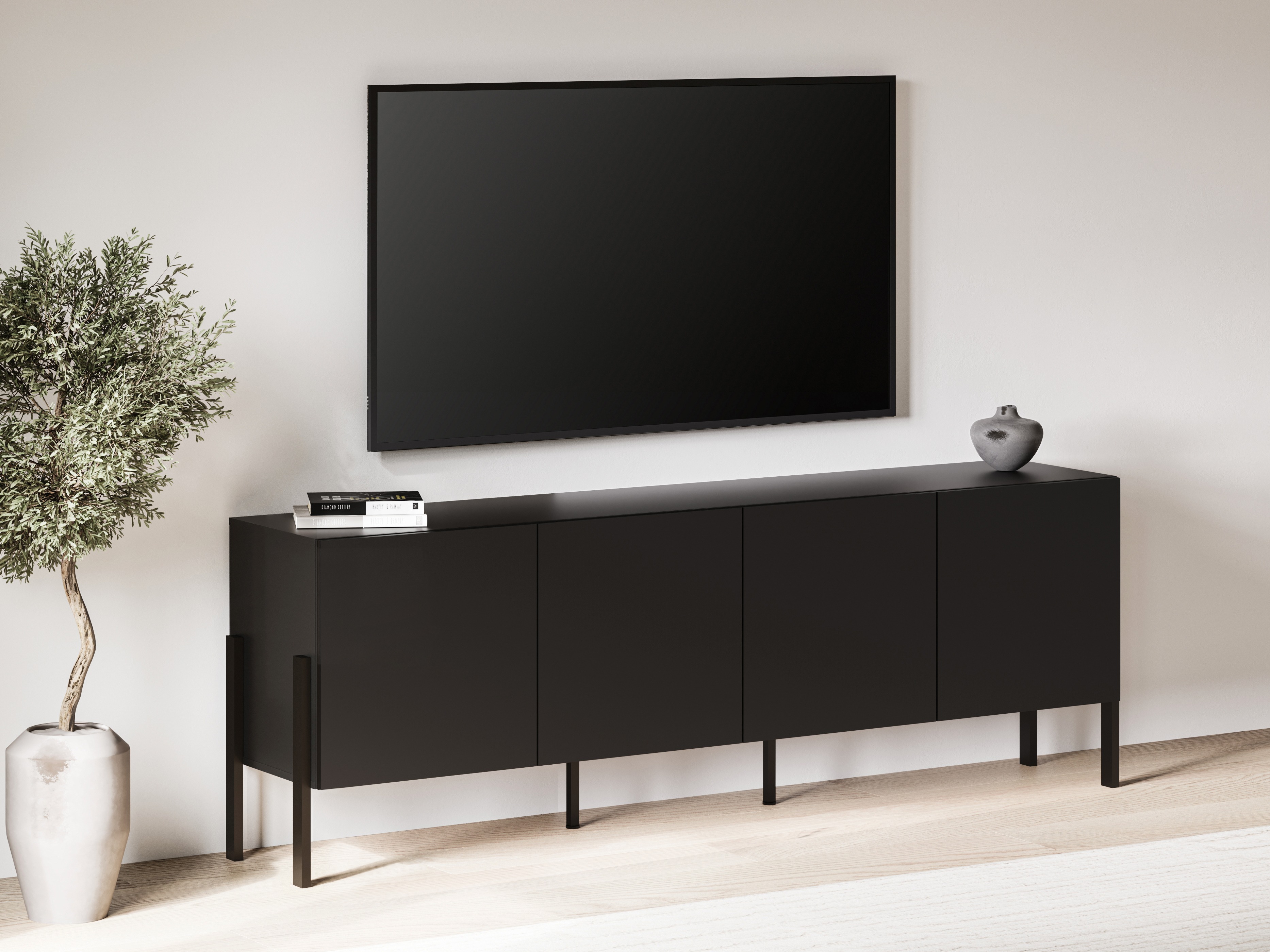 Mueble TV Etsore 100 (Negro)