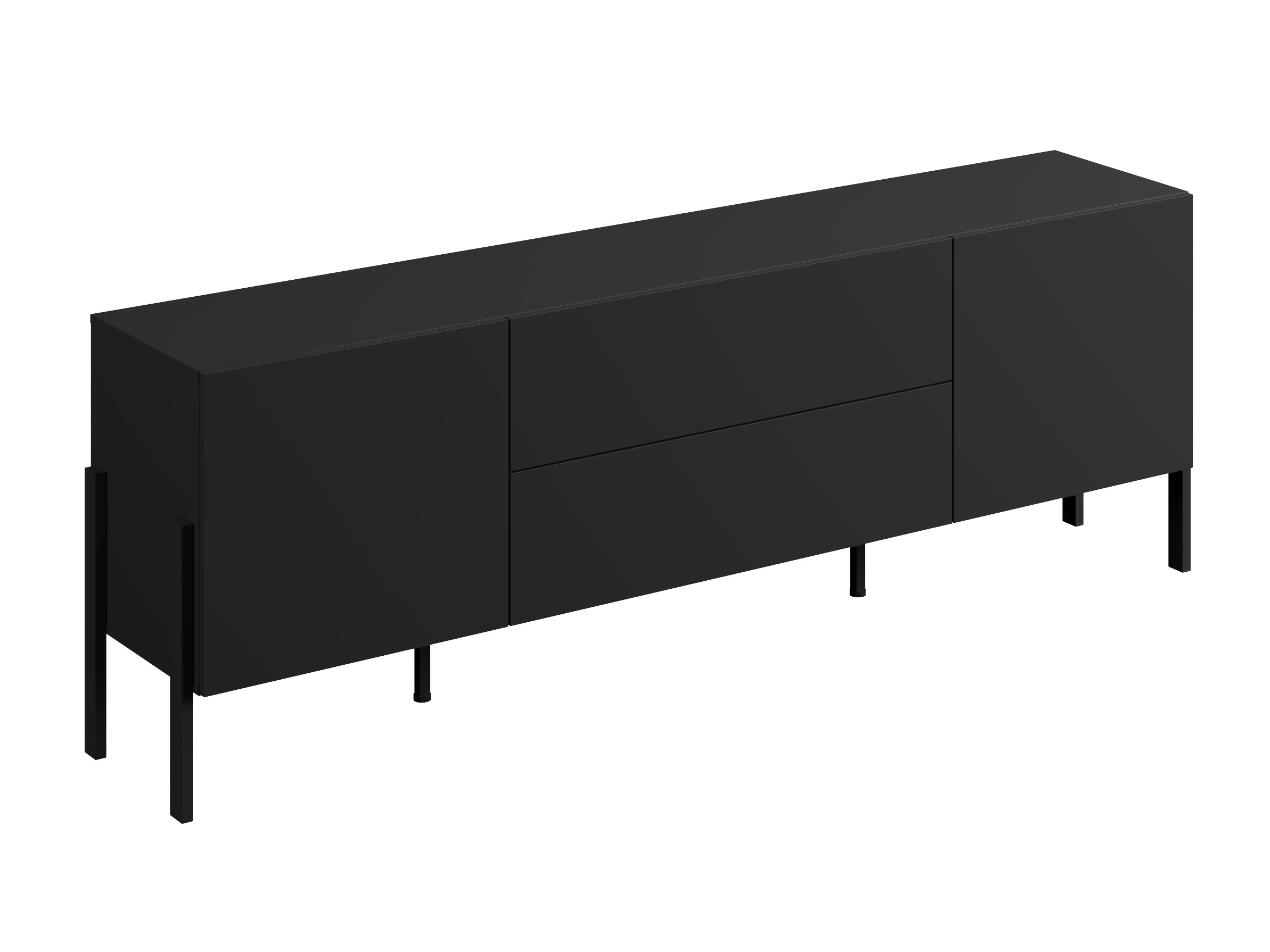 Mueble TV Etsore 102 (Negro)