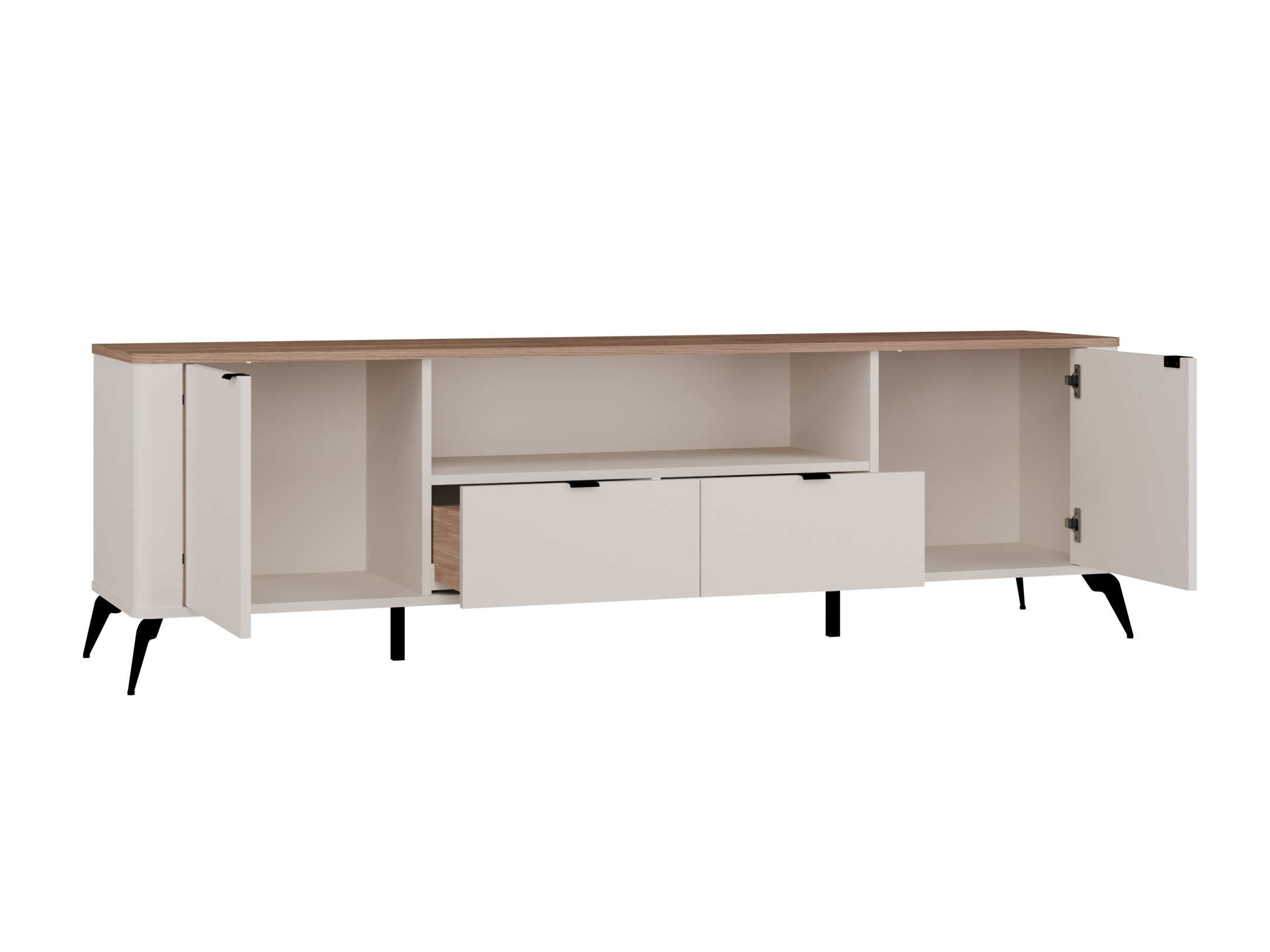 Mueble TV Soavie 108 (Cachemira + Roble)
