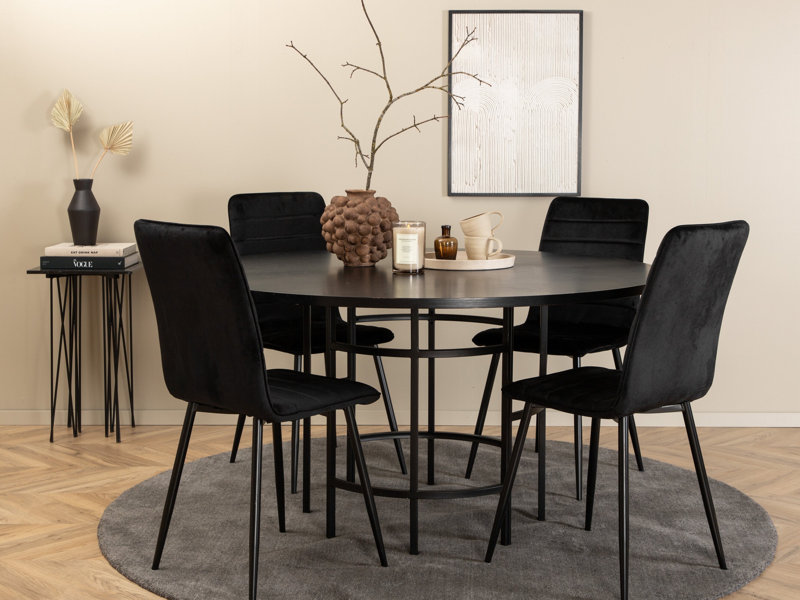 Conjunto de mesas y sillas para comedor Dallas 2377