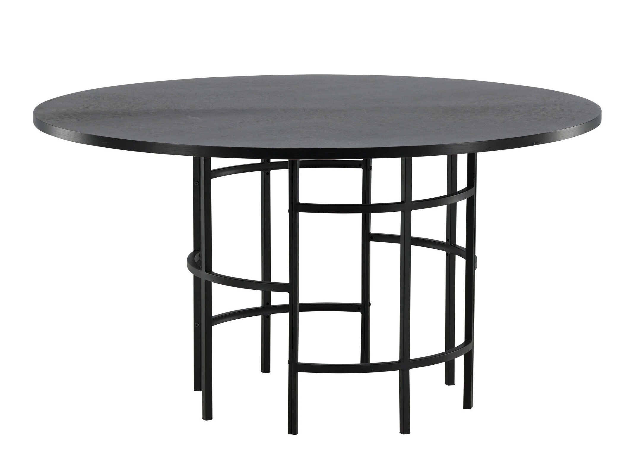 Conjunto de mesas y sillas para comedor Dallas 2386 (Negro + Beige)
