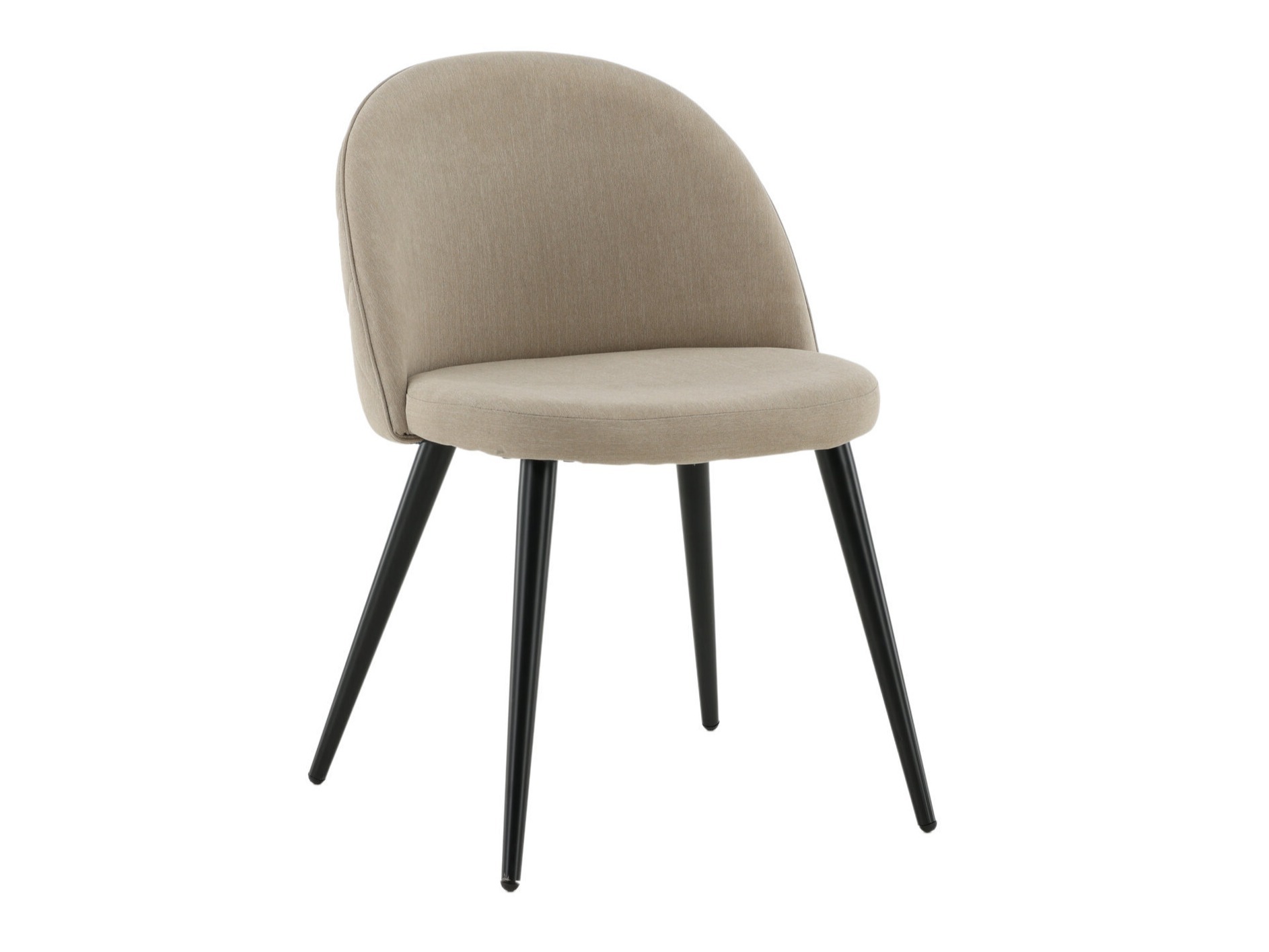 Conjunto de mesas y sillas para comedor Dallas 2386 (Negro + Beige)