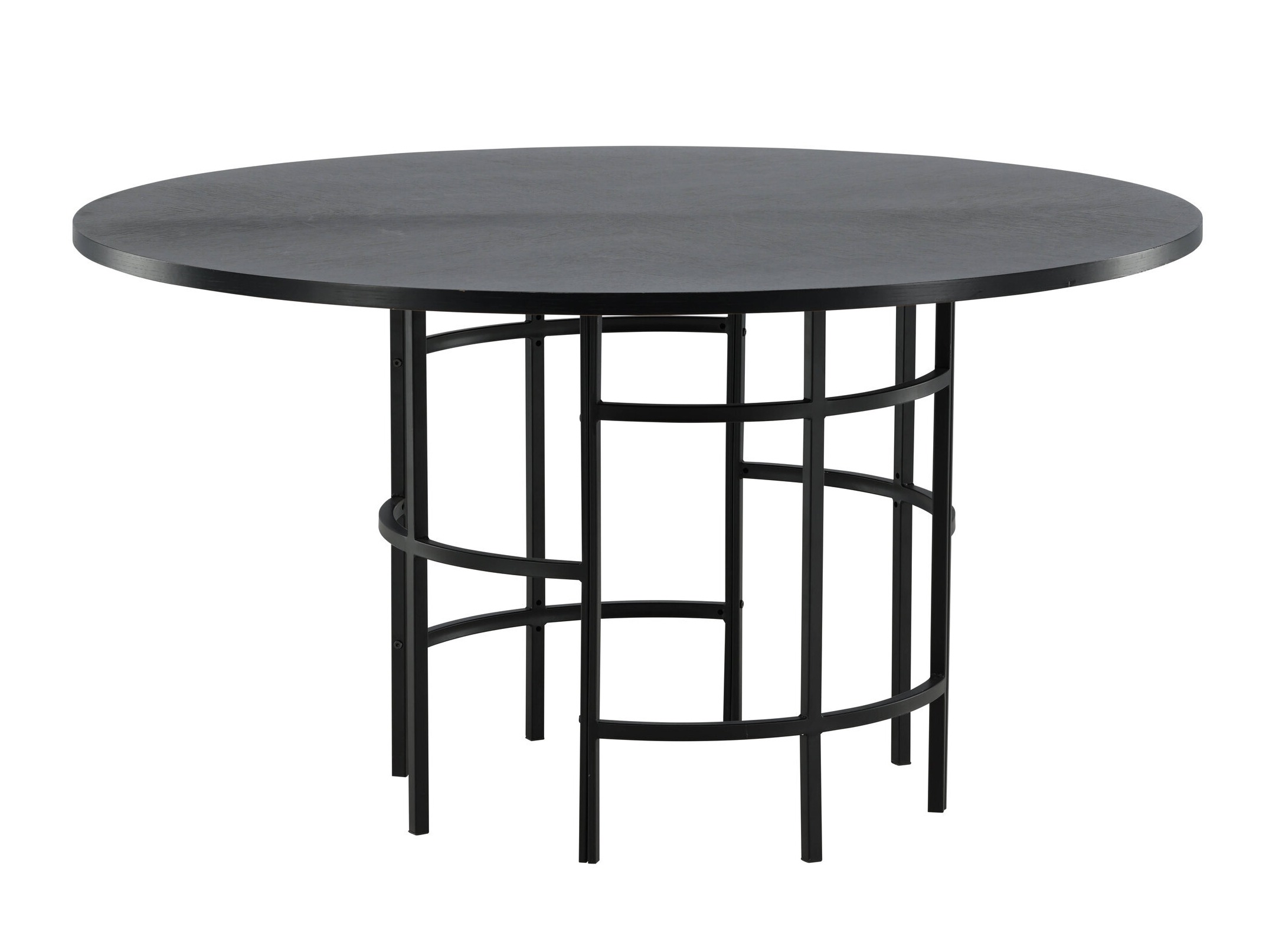 Conjunto de mesas y sillas para comedor Dallas 2399 (Negro + Gris)