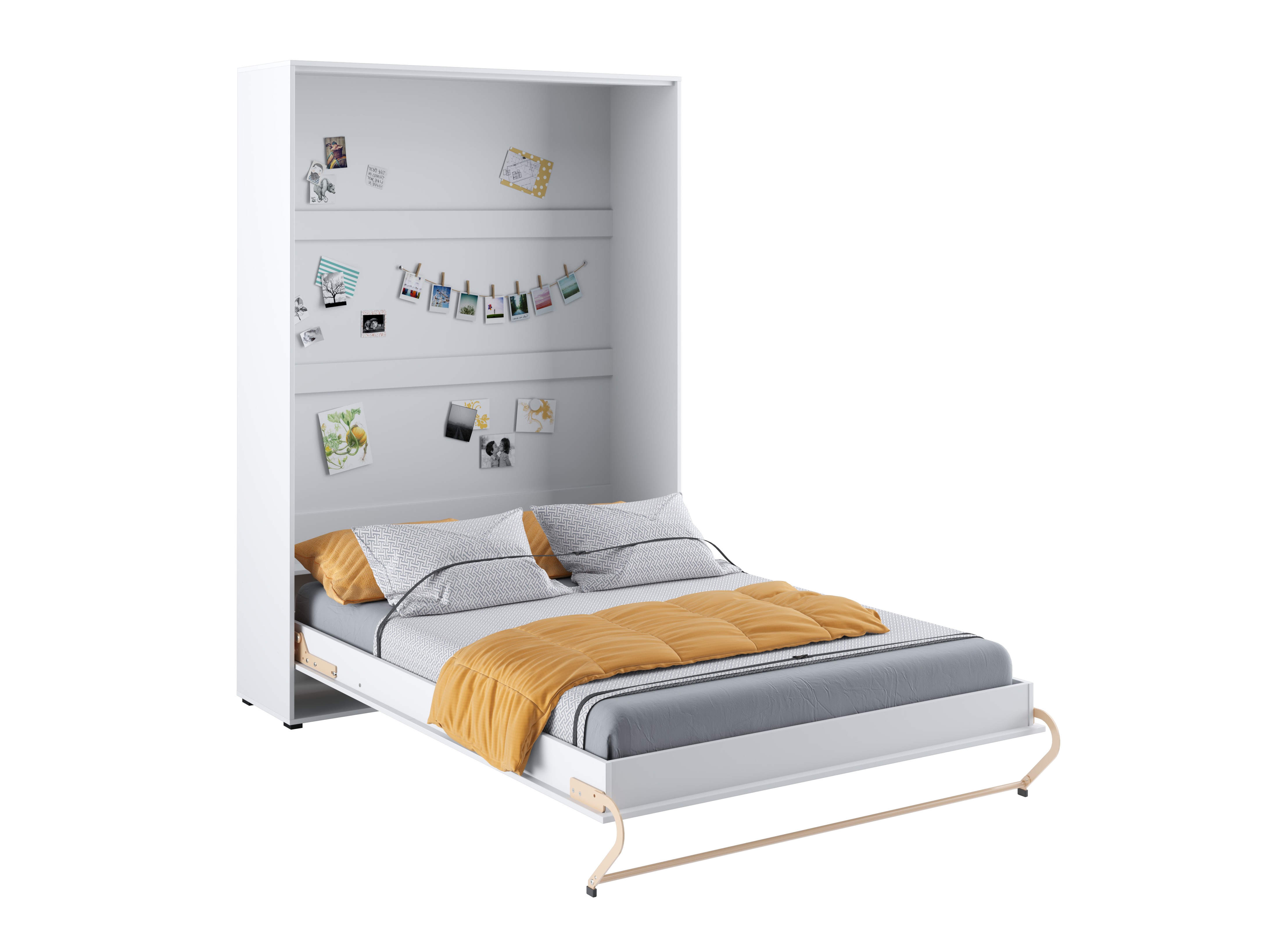 Cama plegable Concept Pro Lenart III (Blanco)