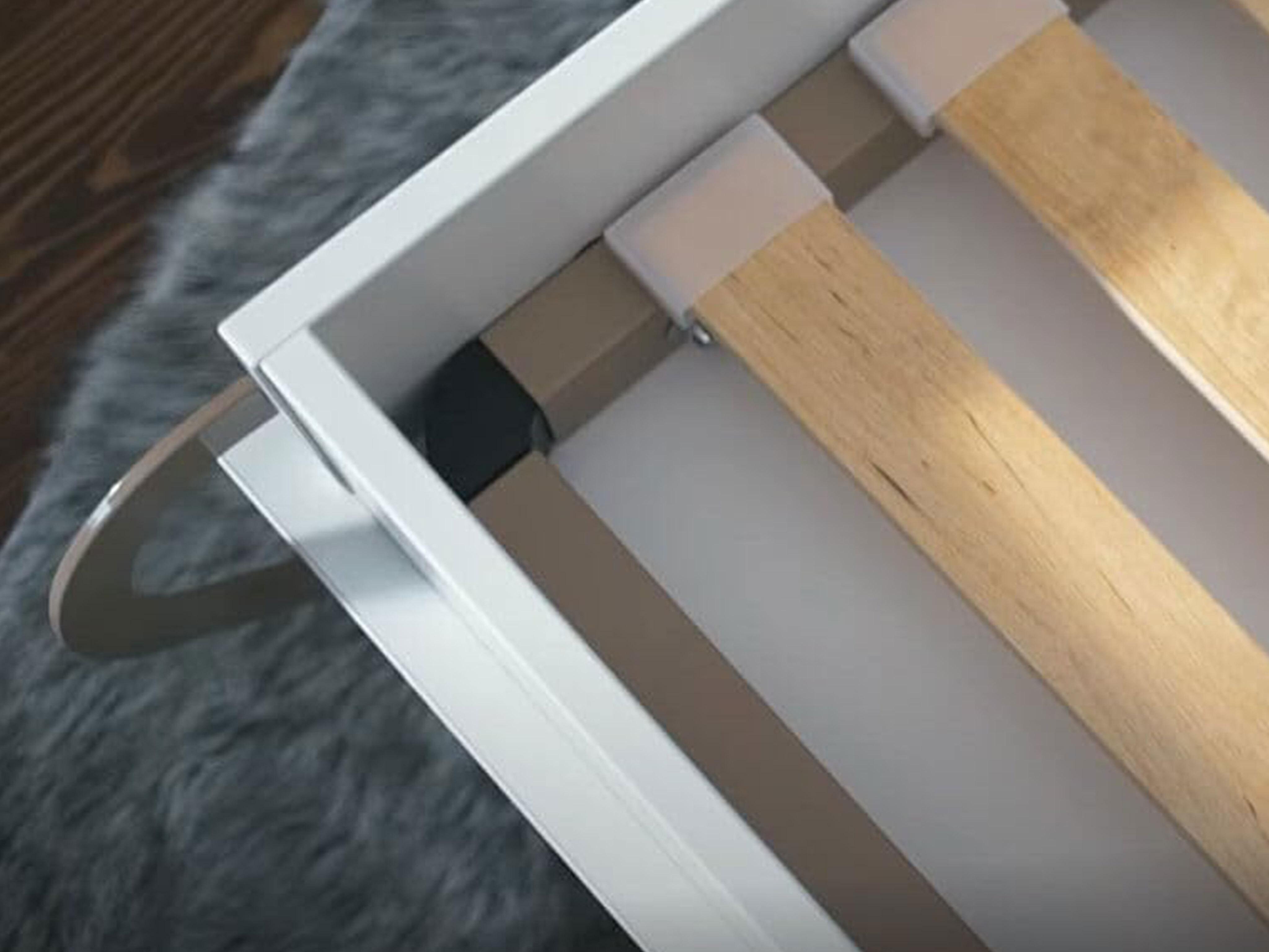 Cama plegable Concept Pro Lenart III (Blanco)
