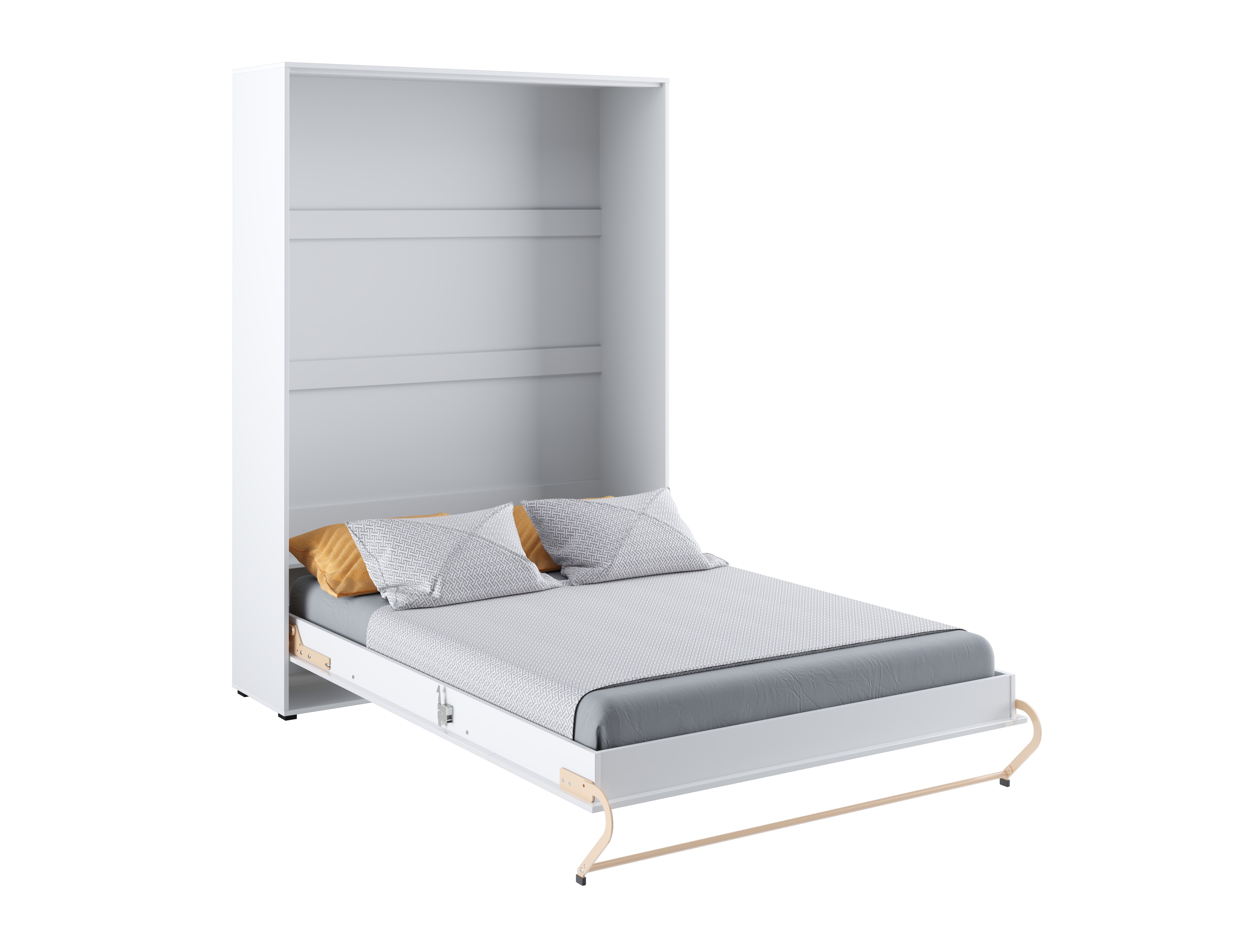 Cama plegable Concept Pro Lenart III (Blanco + Blanco brillante)