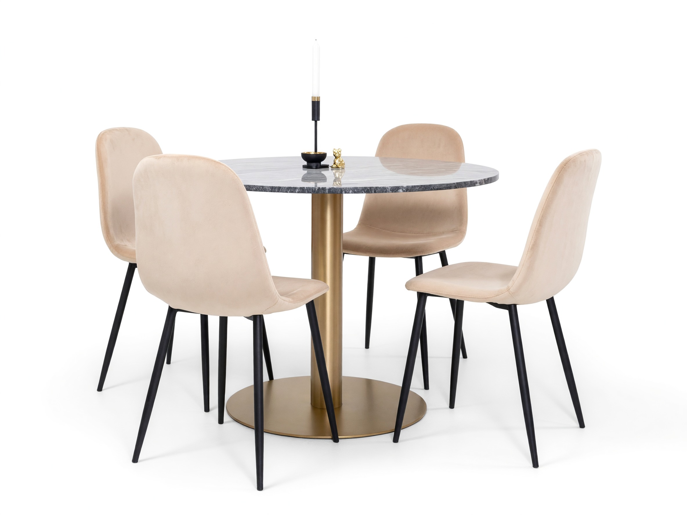 Conjunto de mesas y sillas para comedor Dallas 3421