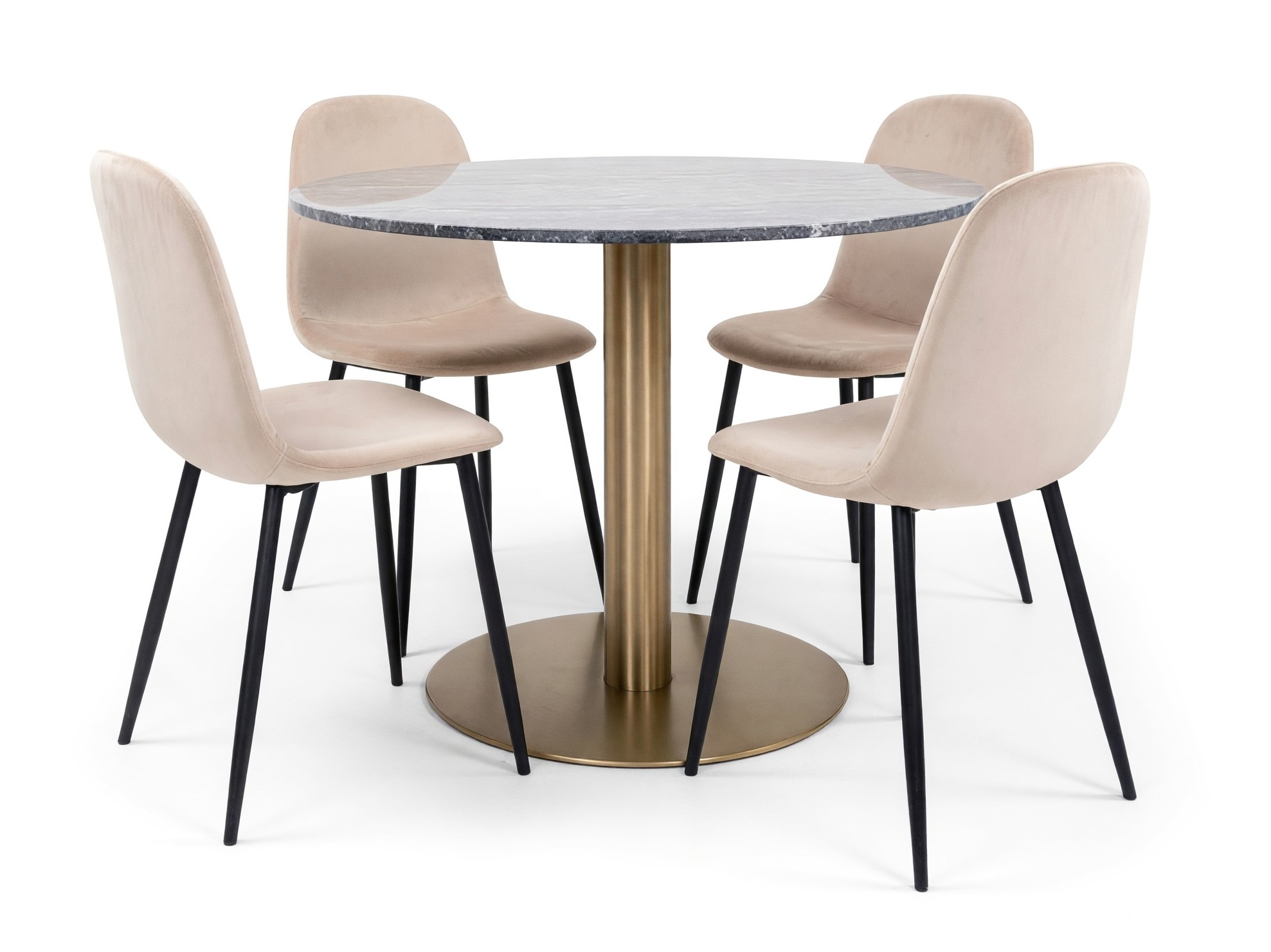 Conjunto de mesas y sillas para comedor Dallas 3421