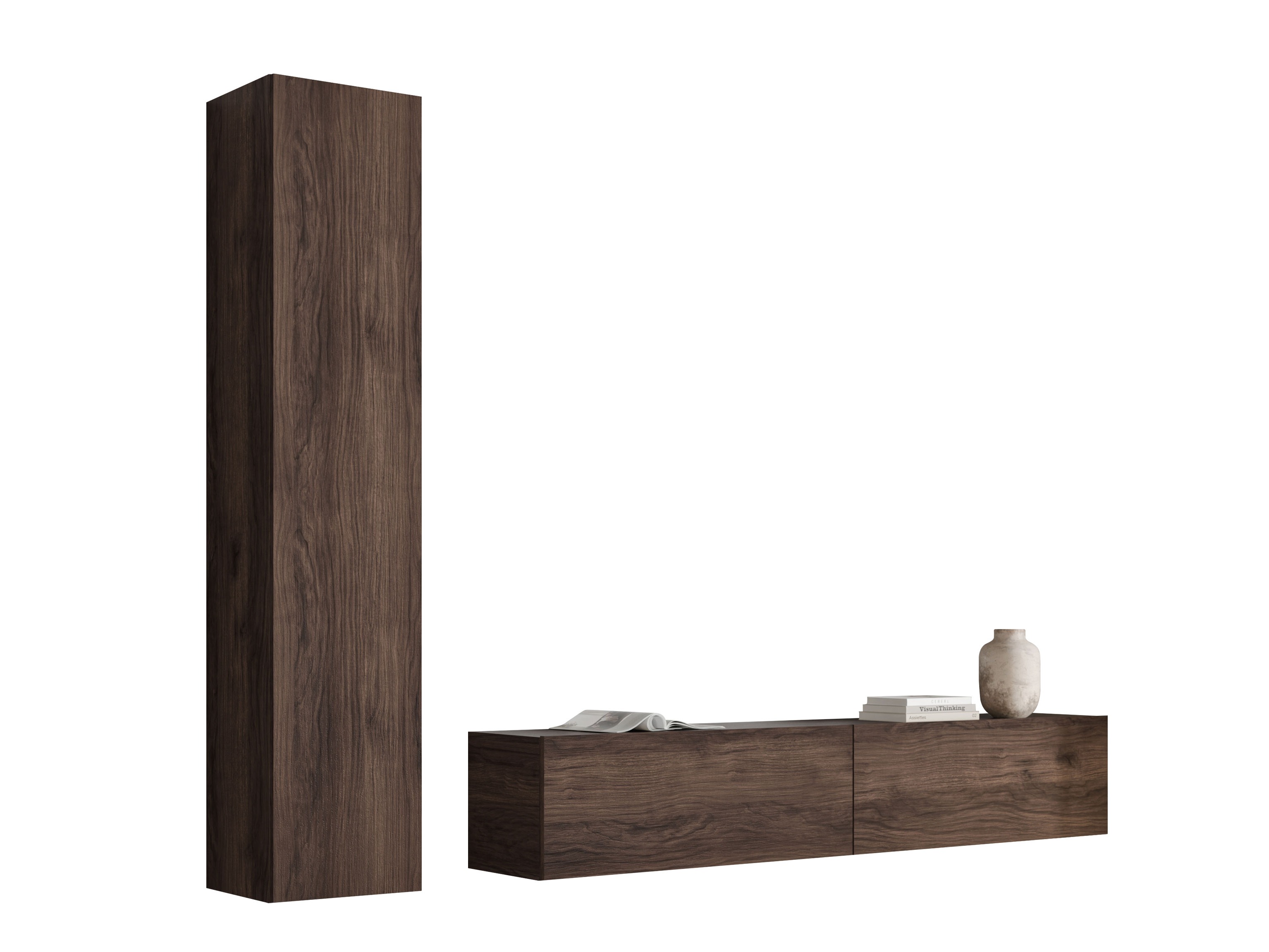 Conjunto de salón Donos (Nogal)