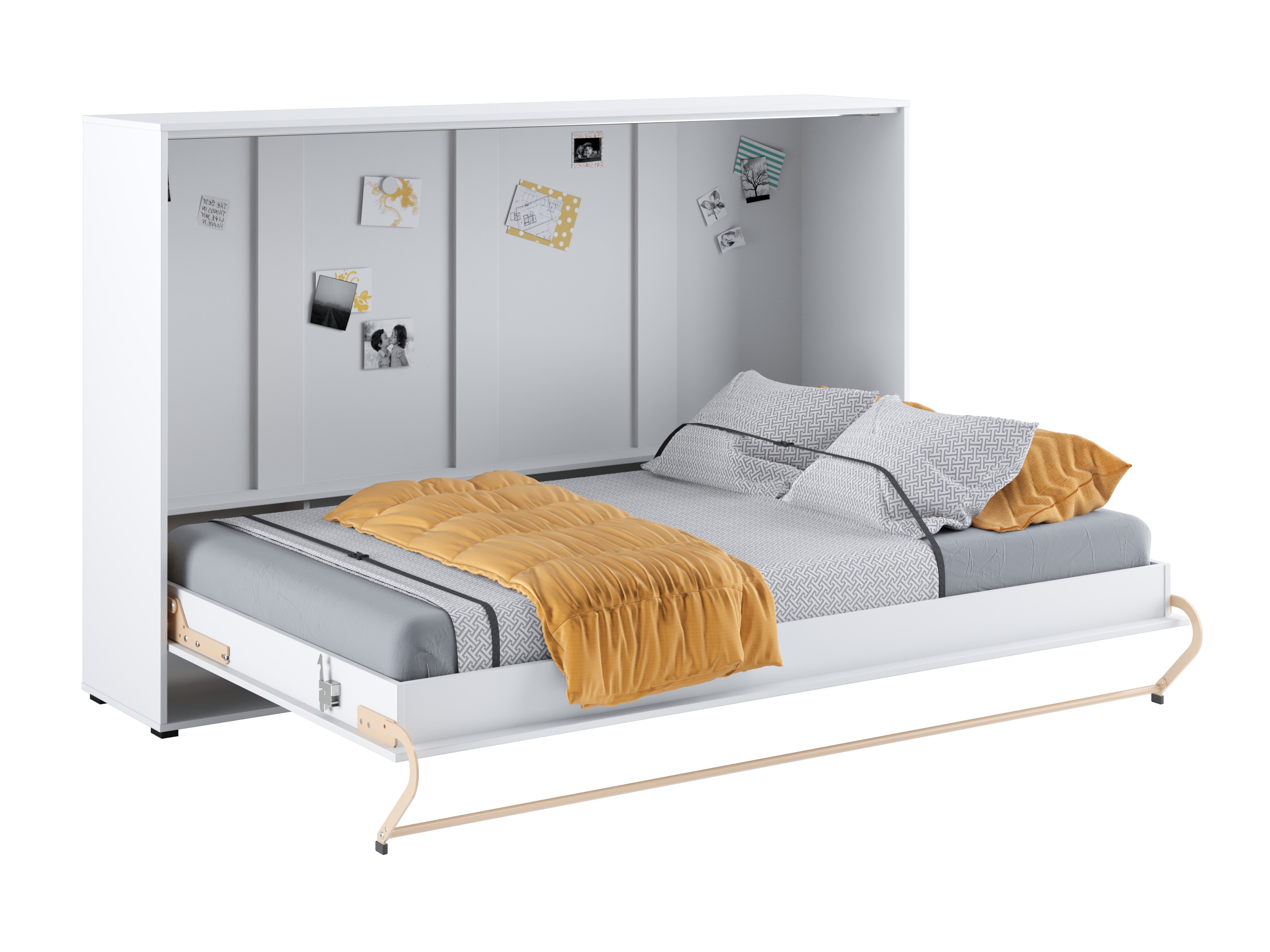 Cama plegable Concept Pro Lenart IV (Blanco)