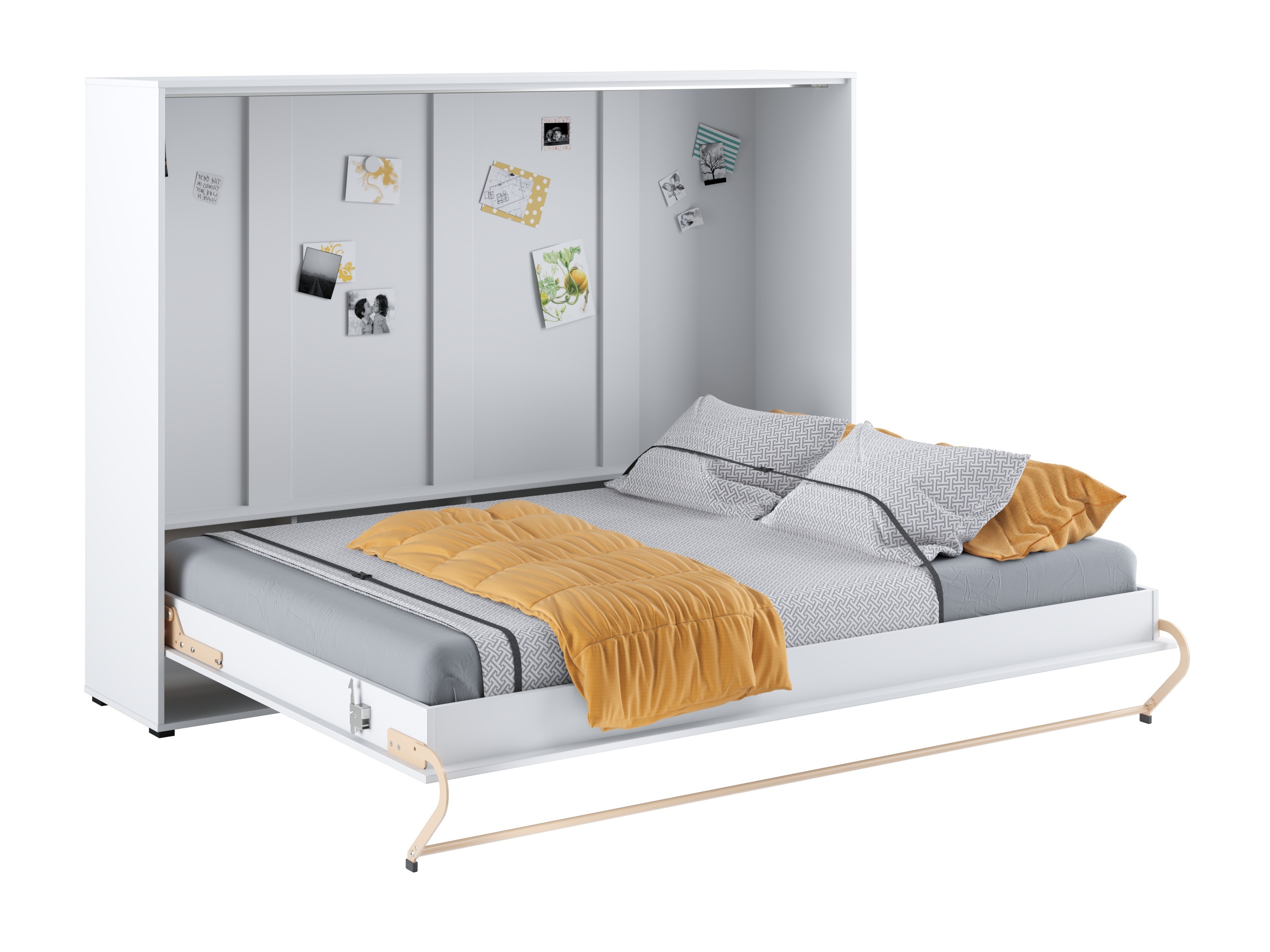Cama plegable Concept Pro Lenart IV (Blanco)