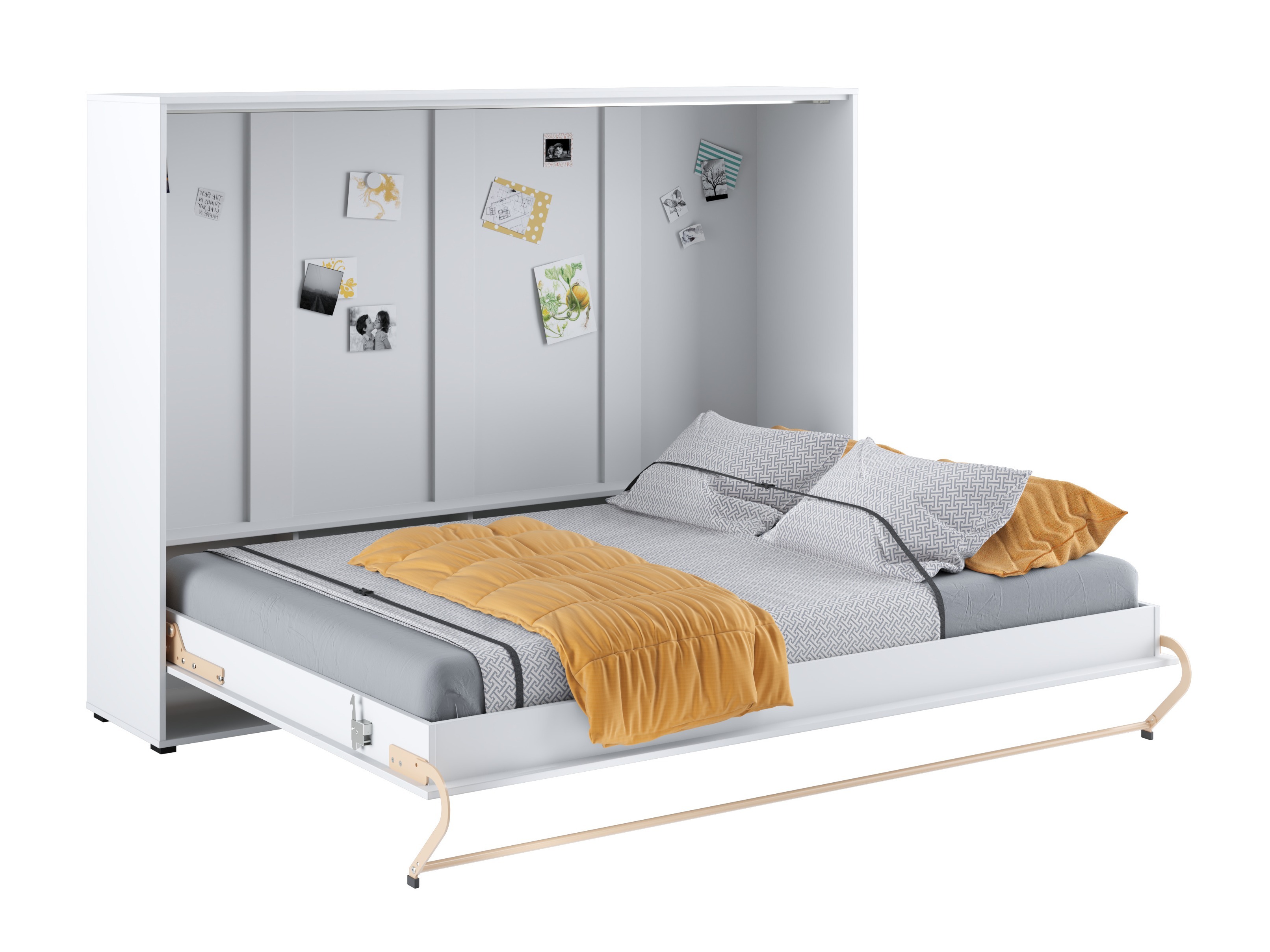 Cama plegable Concept Pro Lenart IV (Blanco)