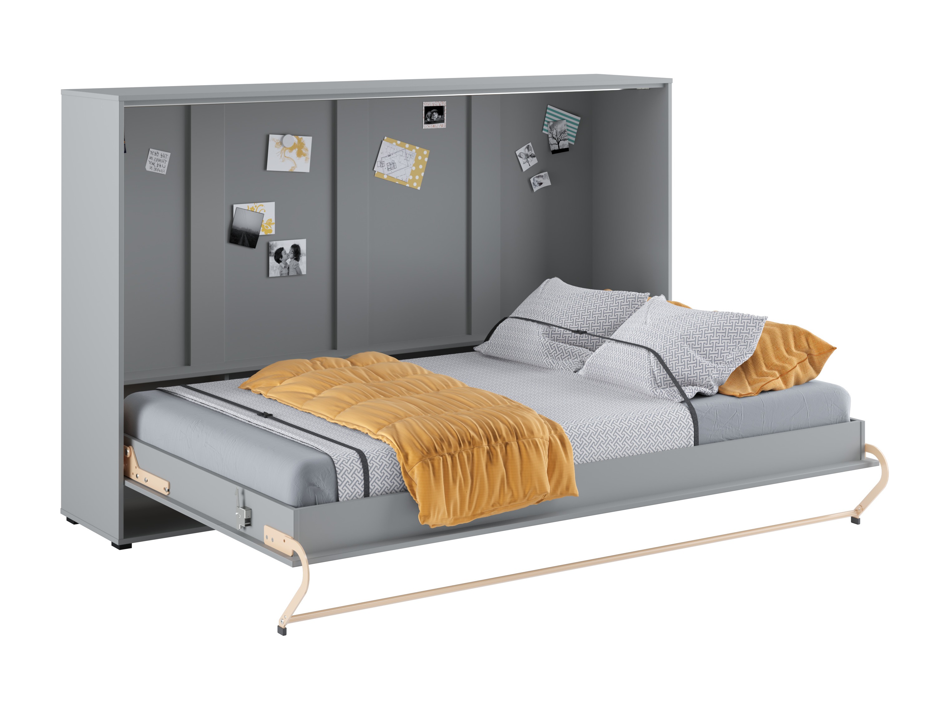 Cama plegable Concept Pro Lenart IV (Gris)